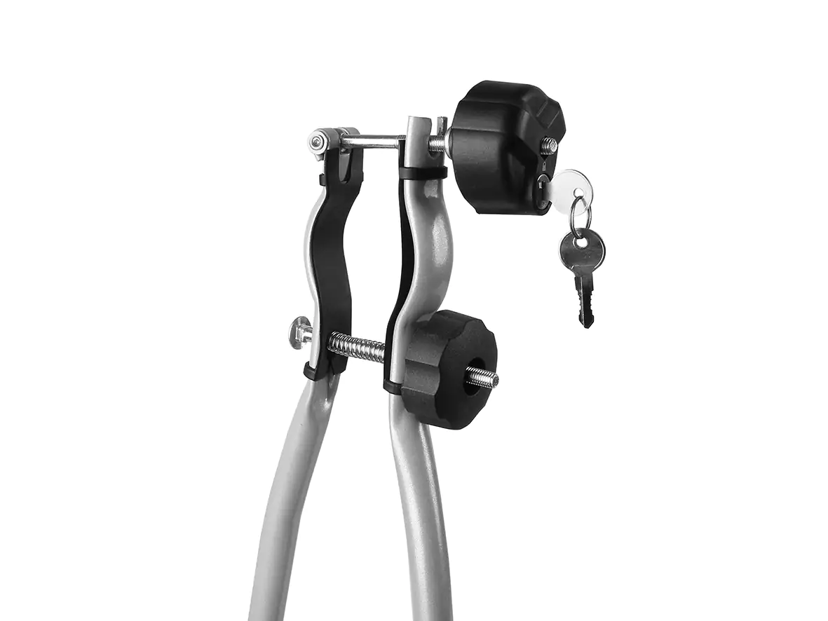 EUFAB Fahrradträgeraufsatz Alu Star für 1 Fahrrad auf dem Dachlastträger