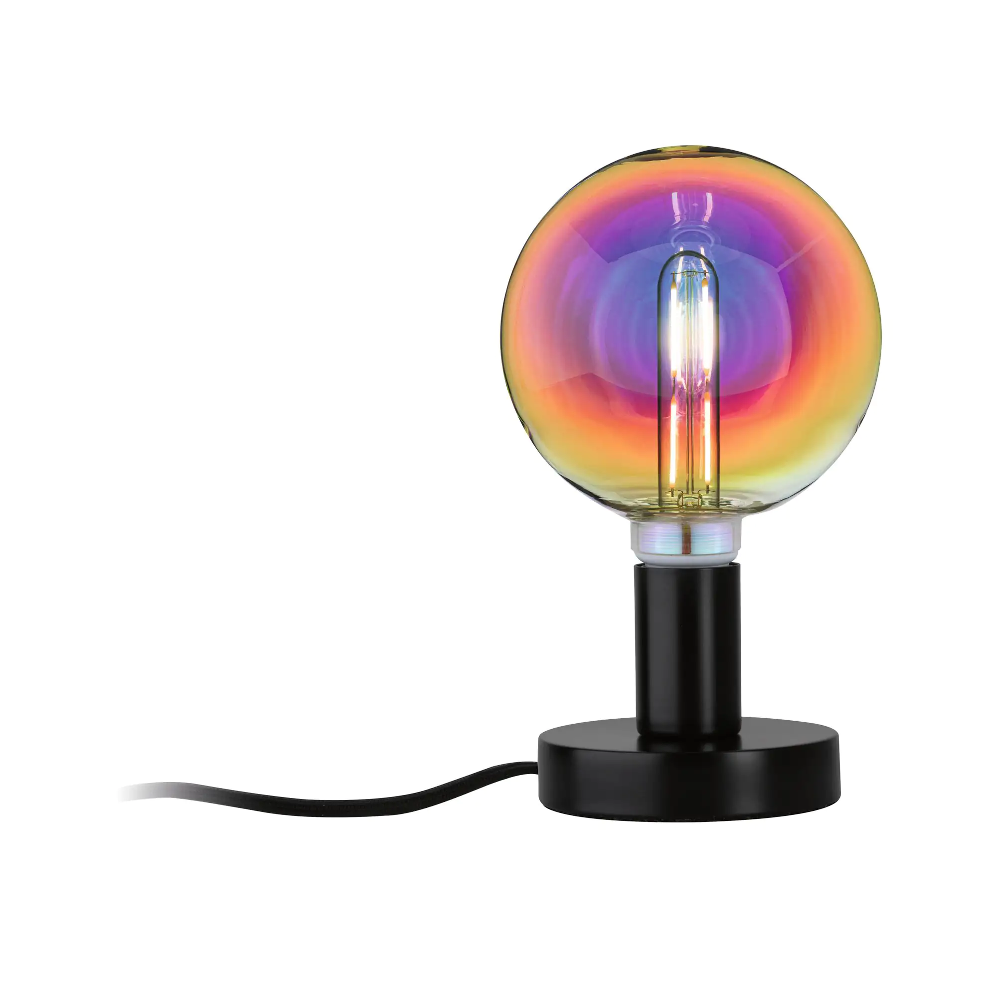 Paulmann Tischlampe Neordic Haldor schwarz
