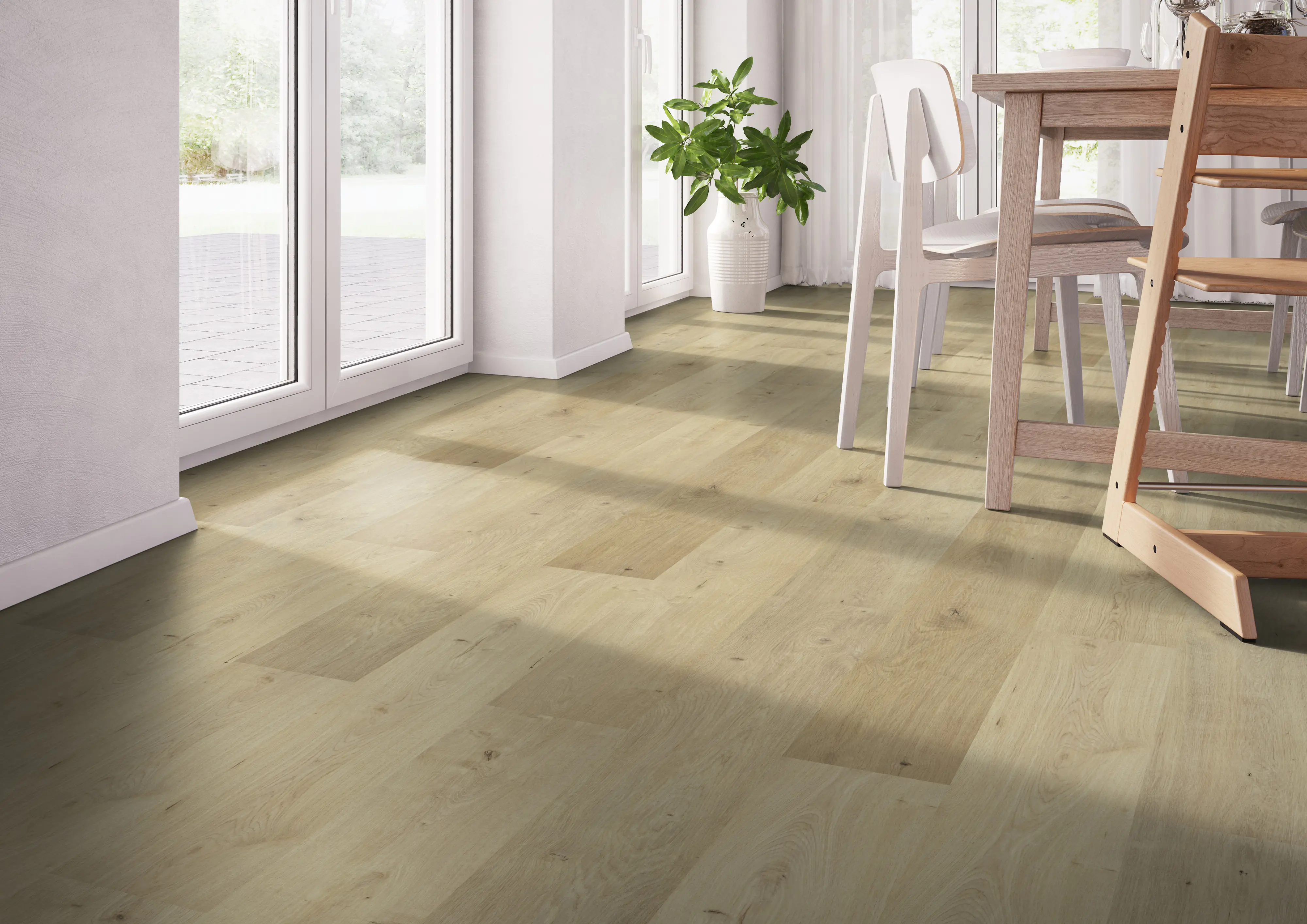 Classen Laminat Megaloc Aquaprotect 128,5 x 19,2 cm 8 mm Eiche Sombra