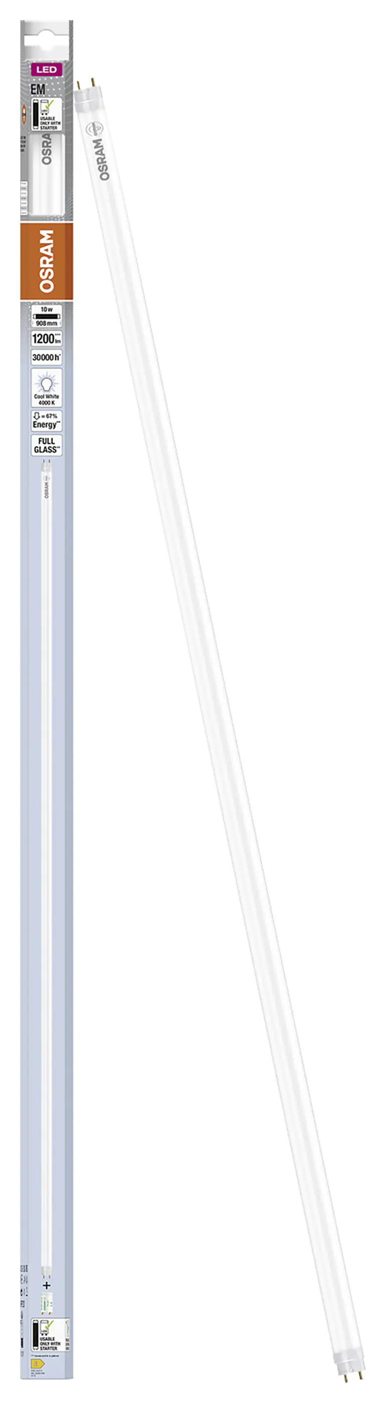 Osram LED Röhre 90 cm G13 10 W neutralweiß