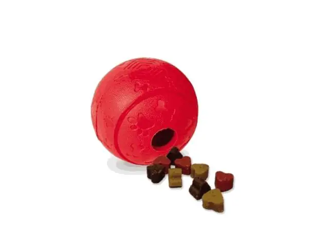Nobby Vollgummi Snackball 8 cm