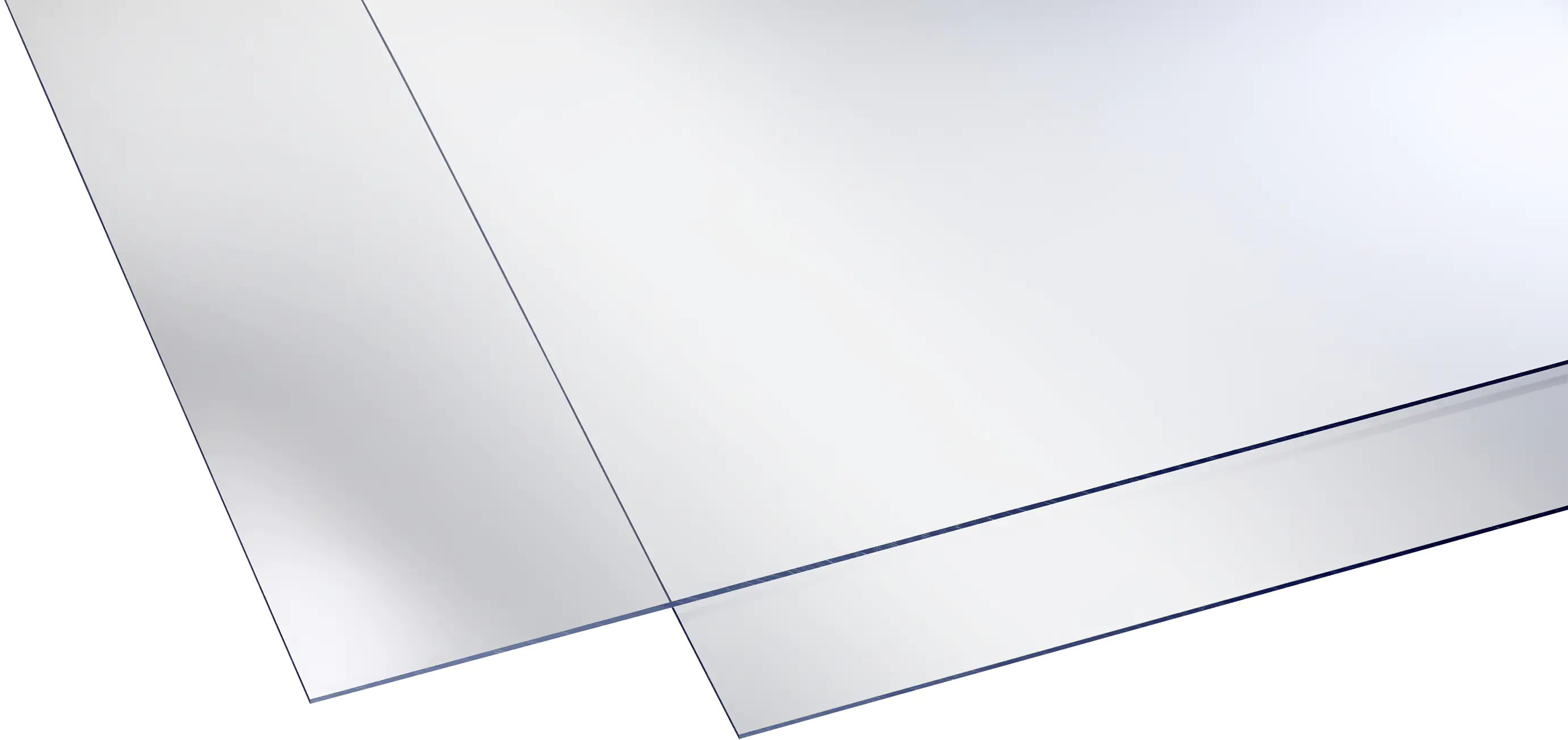 Gutta Polystyrolplatte glatt 200 x 100 cm 2,5 mm klar