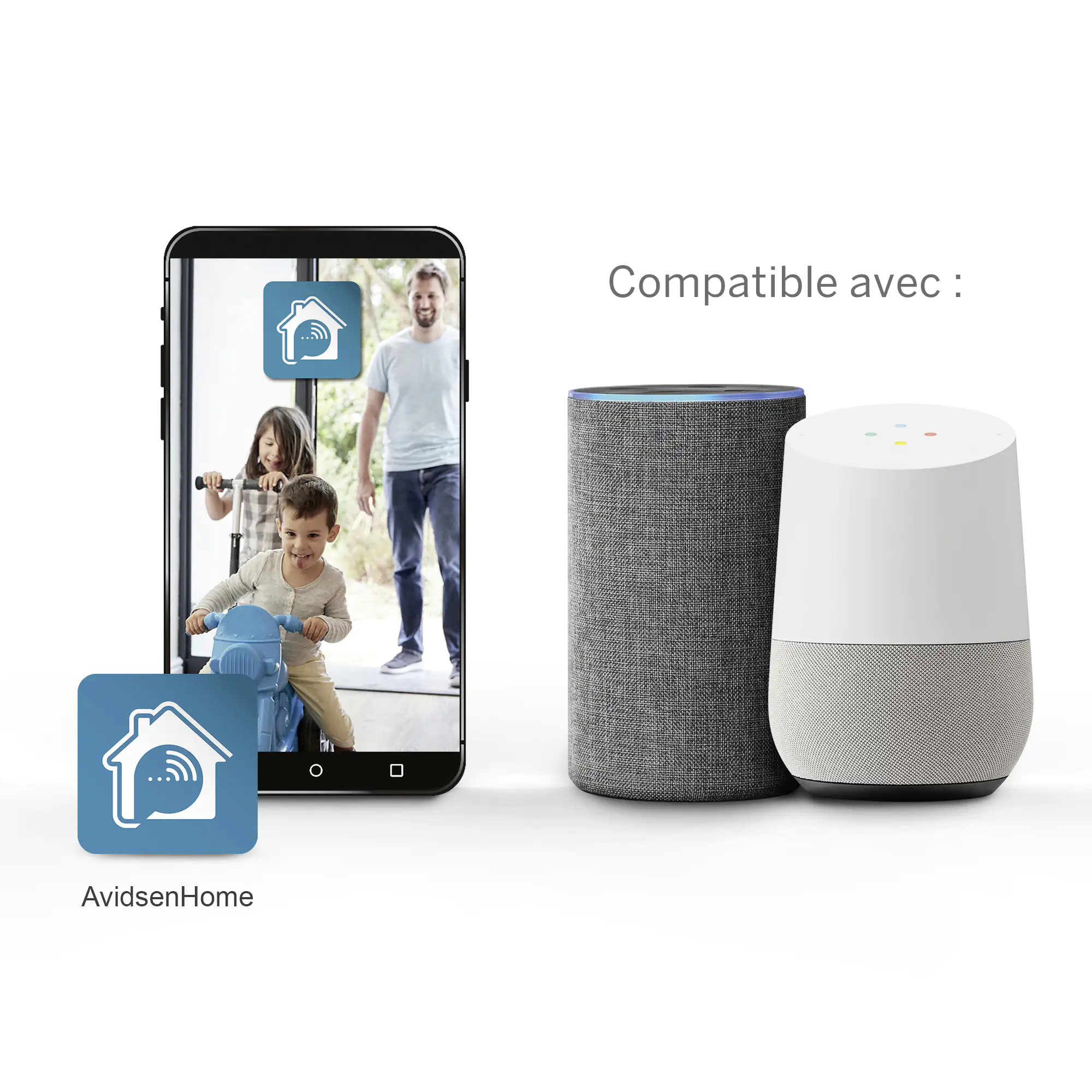 Avidsen WLAN IP Kamera Außenkamera, 1080 P