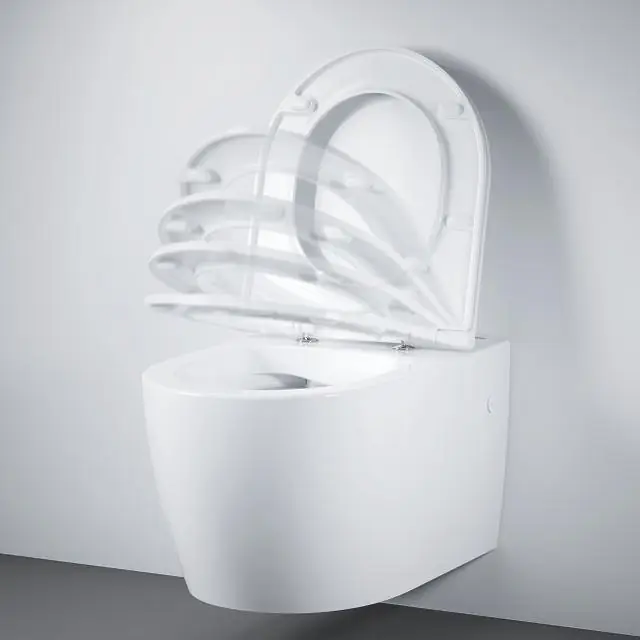 Grohe Wand WC spülrandlos Start Round Tiefspüler alpinweiß inkl. WC-Sitz