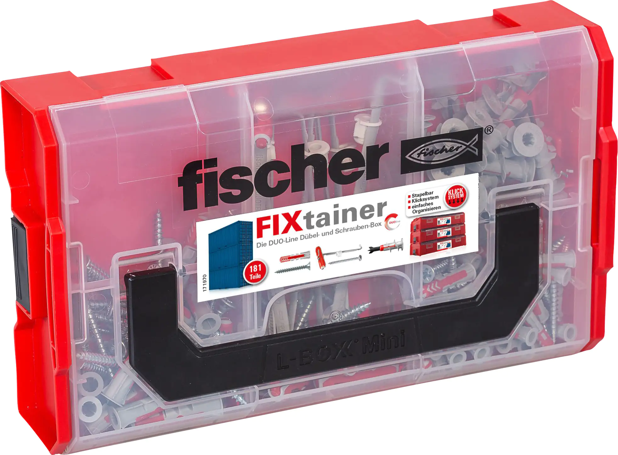 Fischer Dübel Fixtrainer Duoline  - 182 Stück