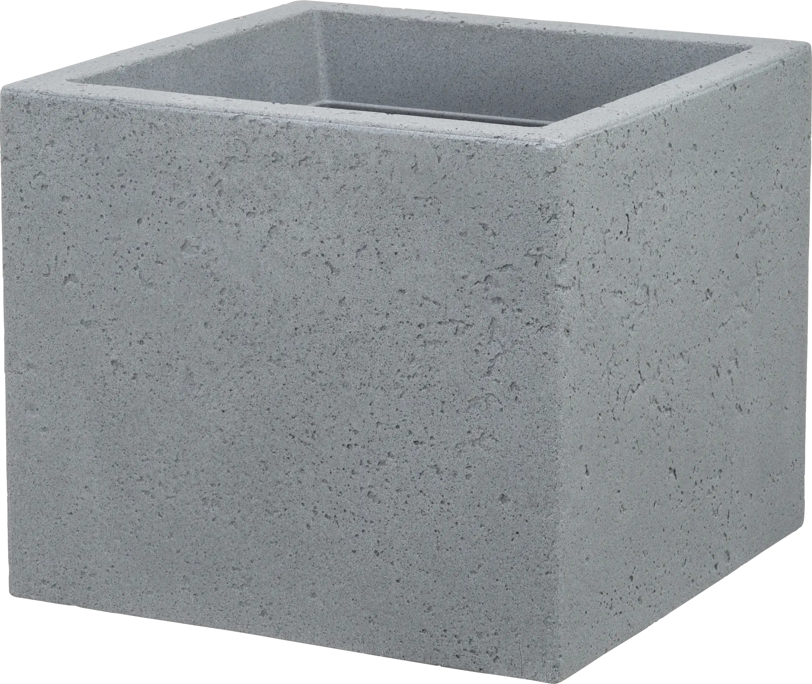 Scheurich Pflanzgefäß C-Cube Serie 240 granit grau 40 cm