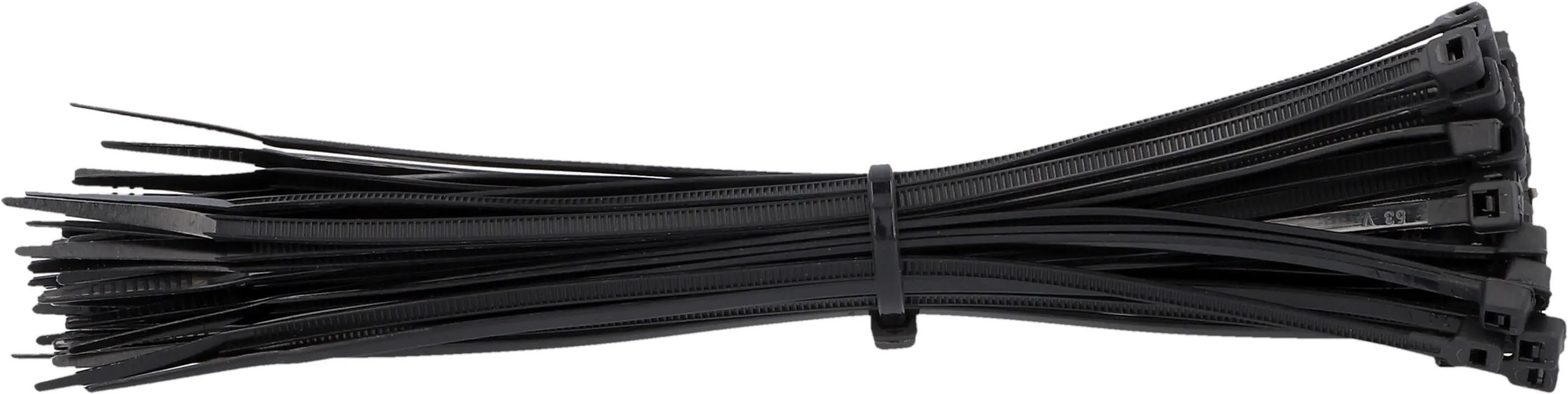 UniTec Kabelbinder schwarz 20 cm 50 Stück