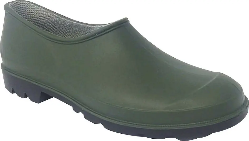 Gartenschuhe Galosche PVC wasserdicht grün 
