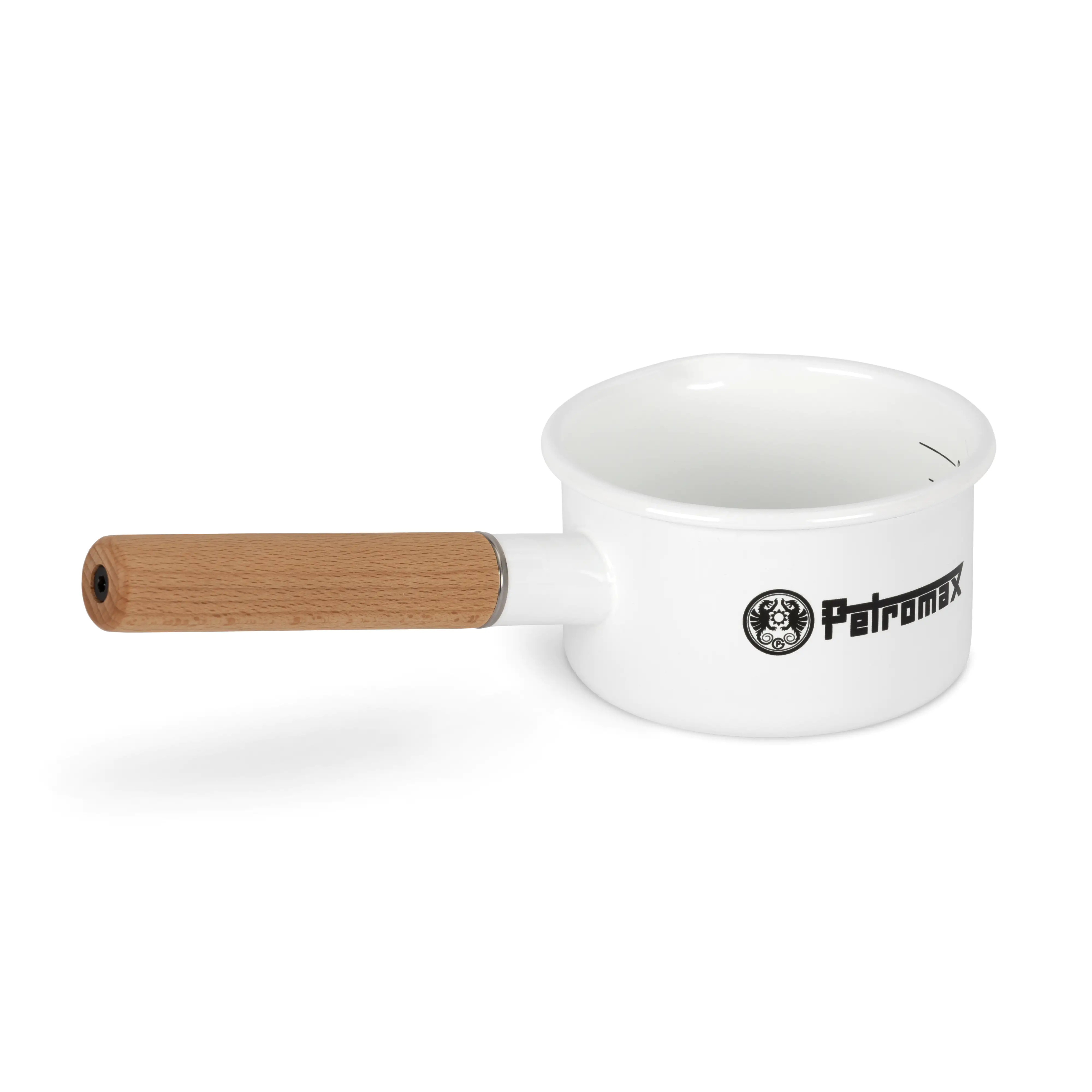 Petromax Stieltopf Emaille 0,5 Liter weiss