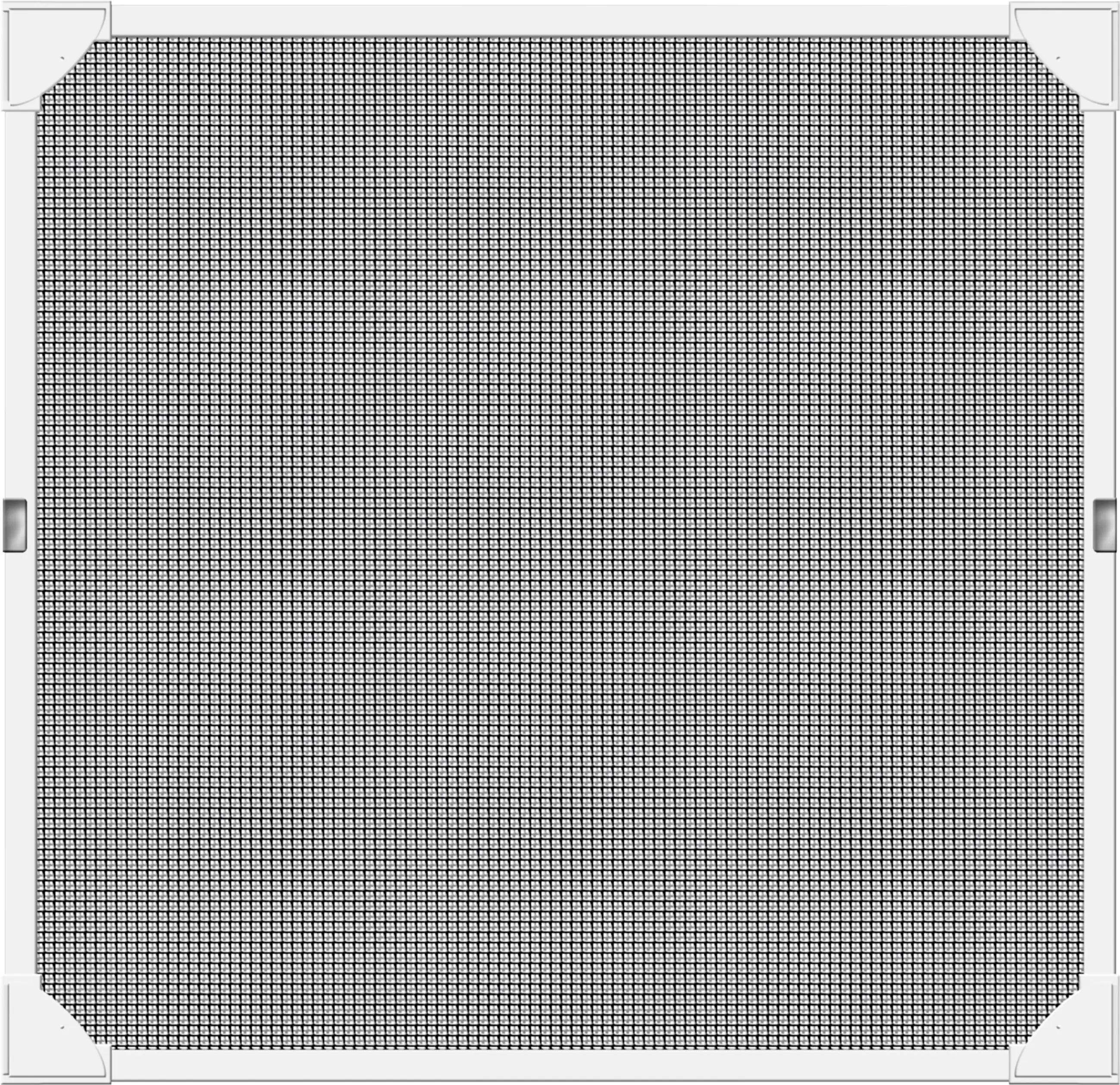 Schellenberg Insektenschutz-Magnetrahmen MAGNETIC 100 x 120 cm anthrazit/weiß