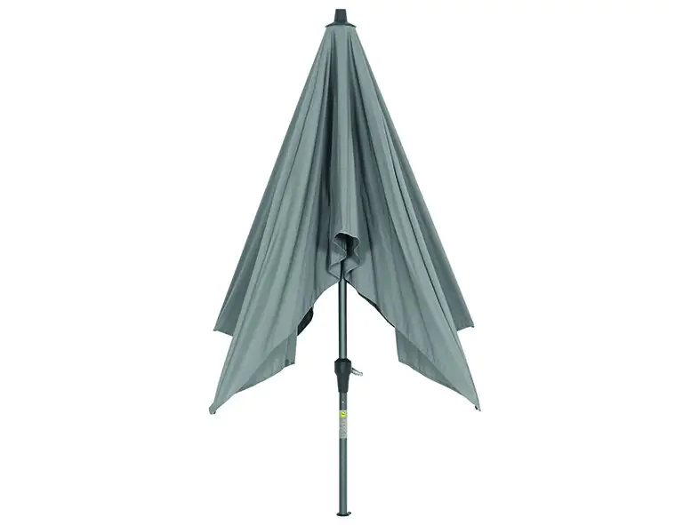 Siena Garden Sonnenschirm Avio grau 300 x 200 cm