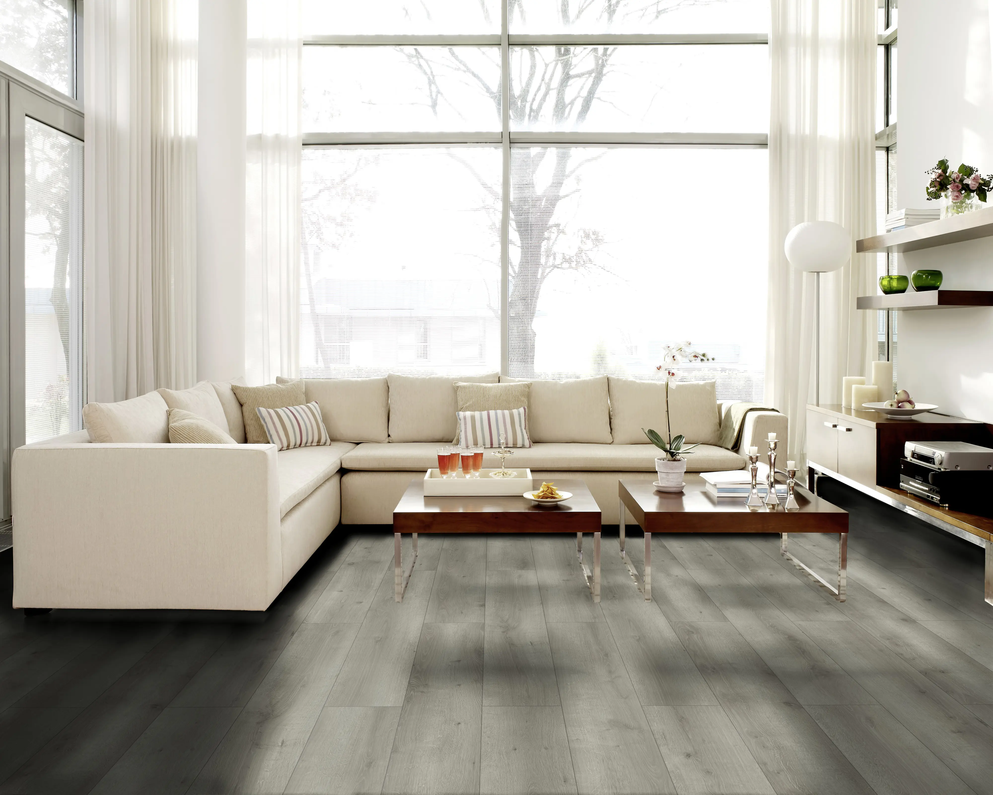 Classen Laminat Megaloc Aquaprotect Oak grey brown