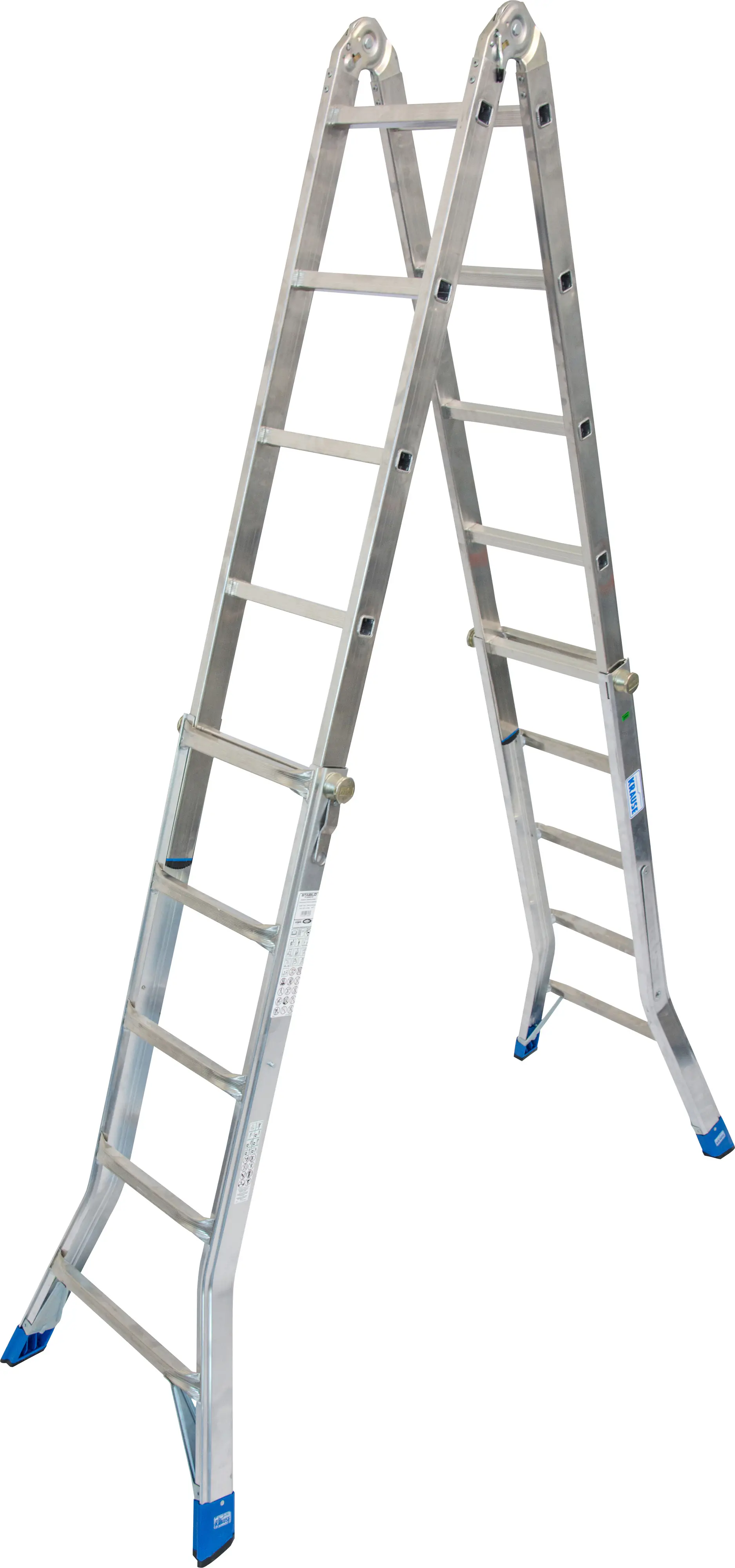 Krause Aluminium-Gelenk-Teleskopleiter STABILO 6,05 m