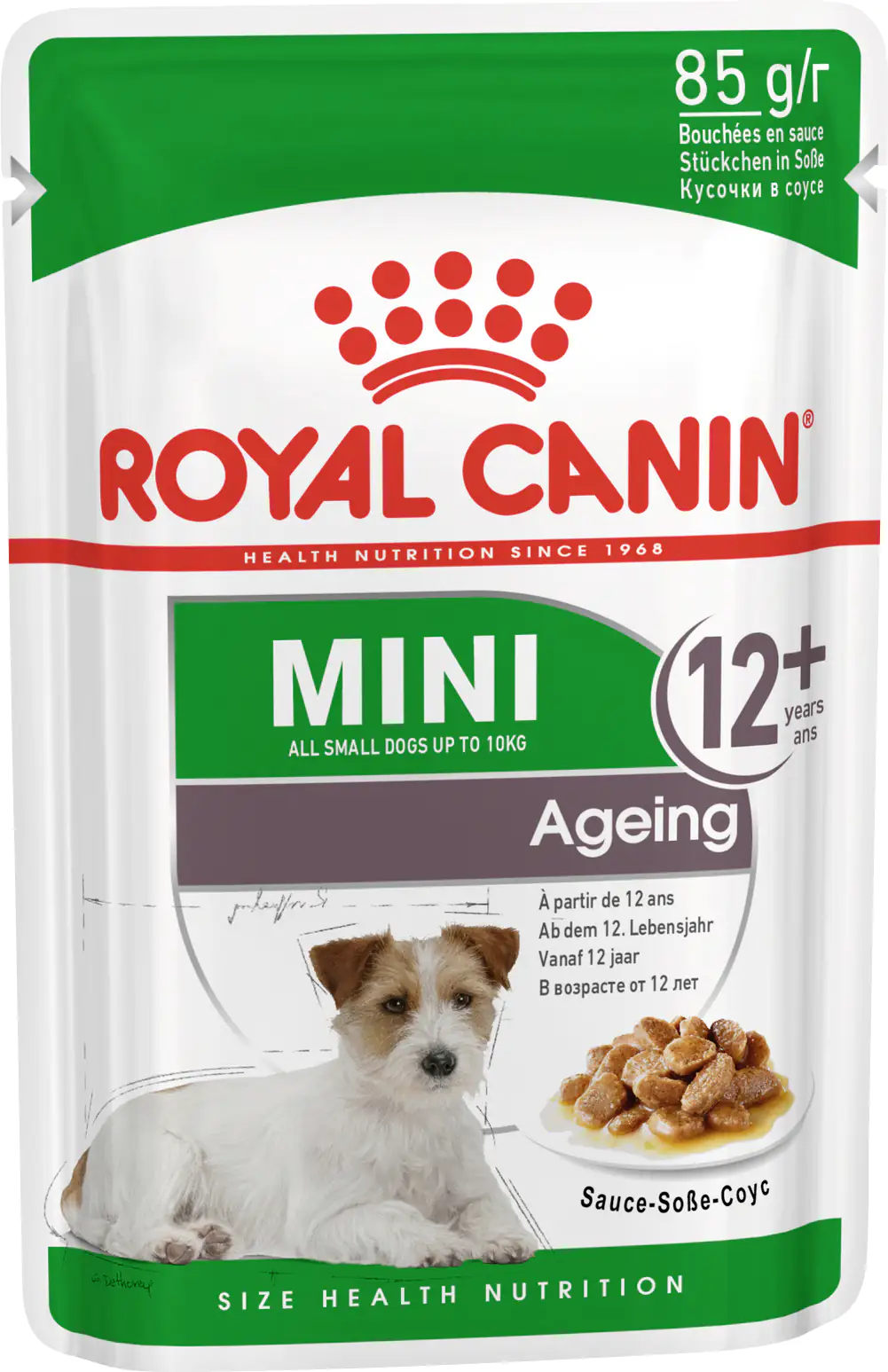 Royal Canin Hundenassfutter Senior 85 g Mini Ageing 12 + in Soße