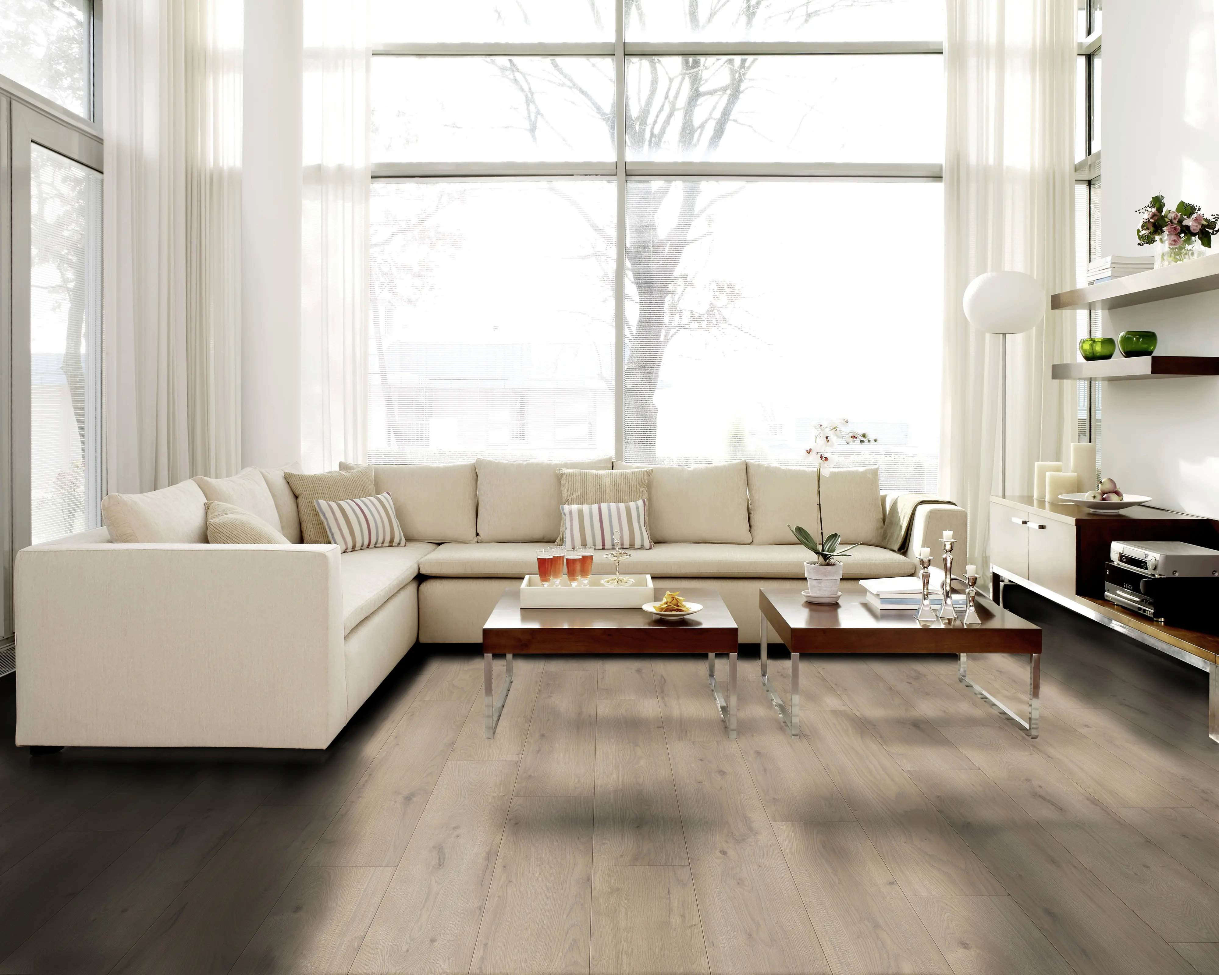 Classen Laminat Megaloc Aquaprotect 128,5 x 19,2 cm 8 mm Oak light brown