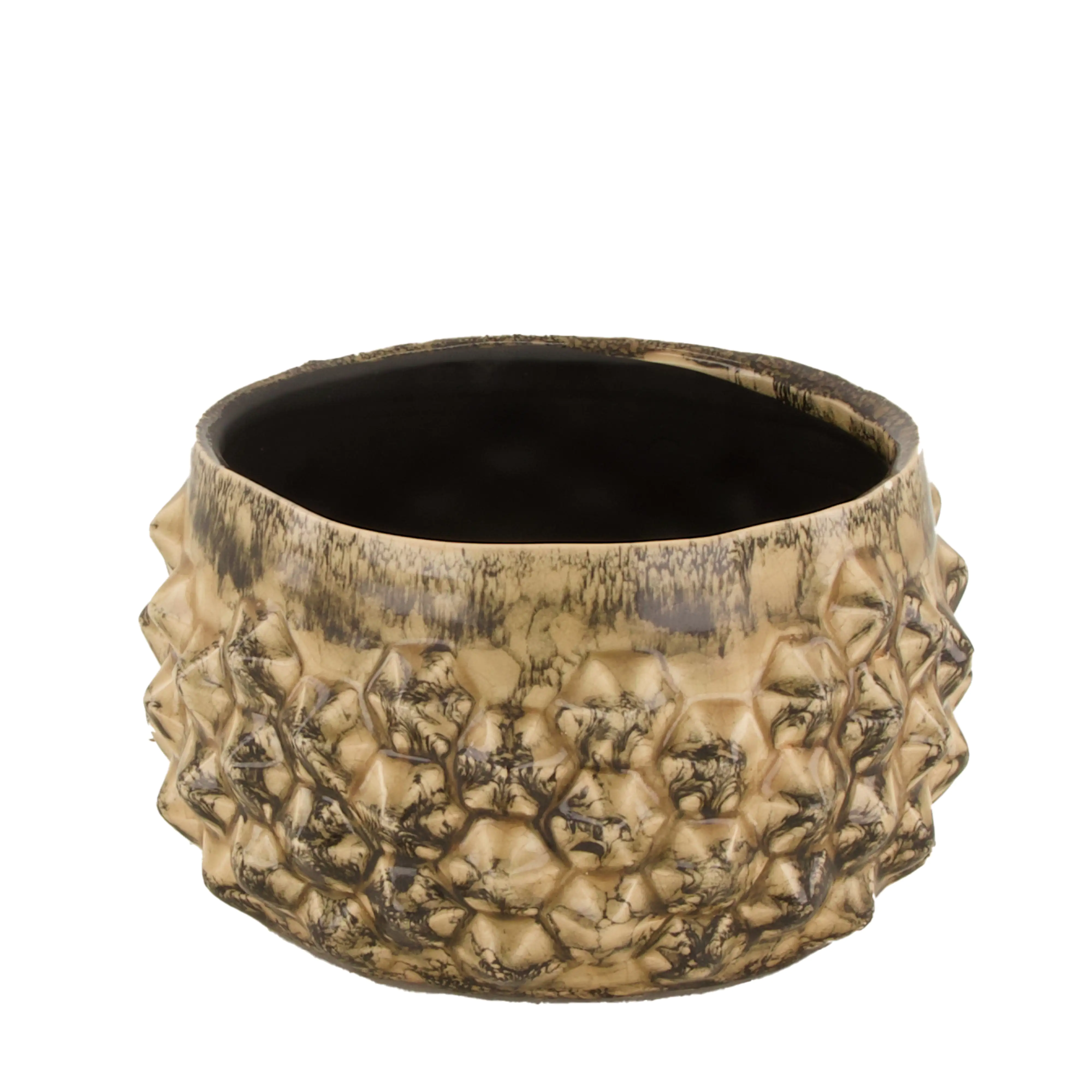 Dijk Pflanzgefäß Ø 17 x 10 cm beige