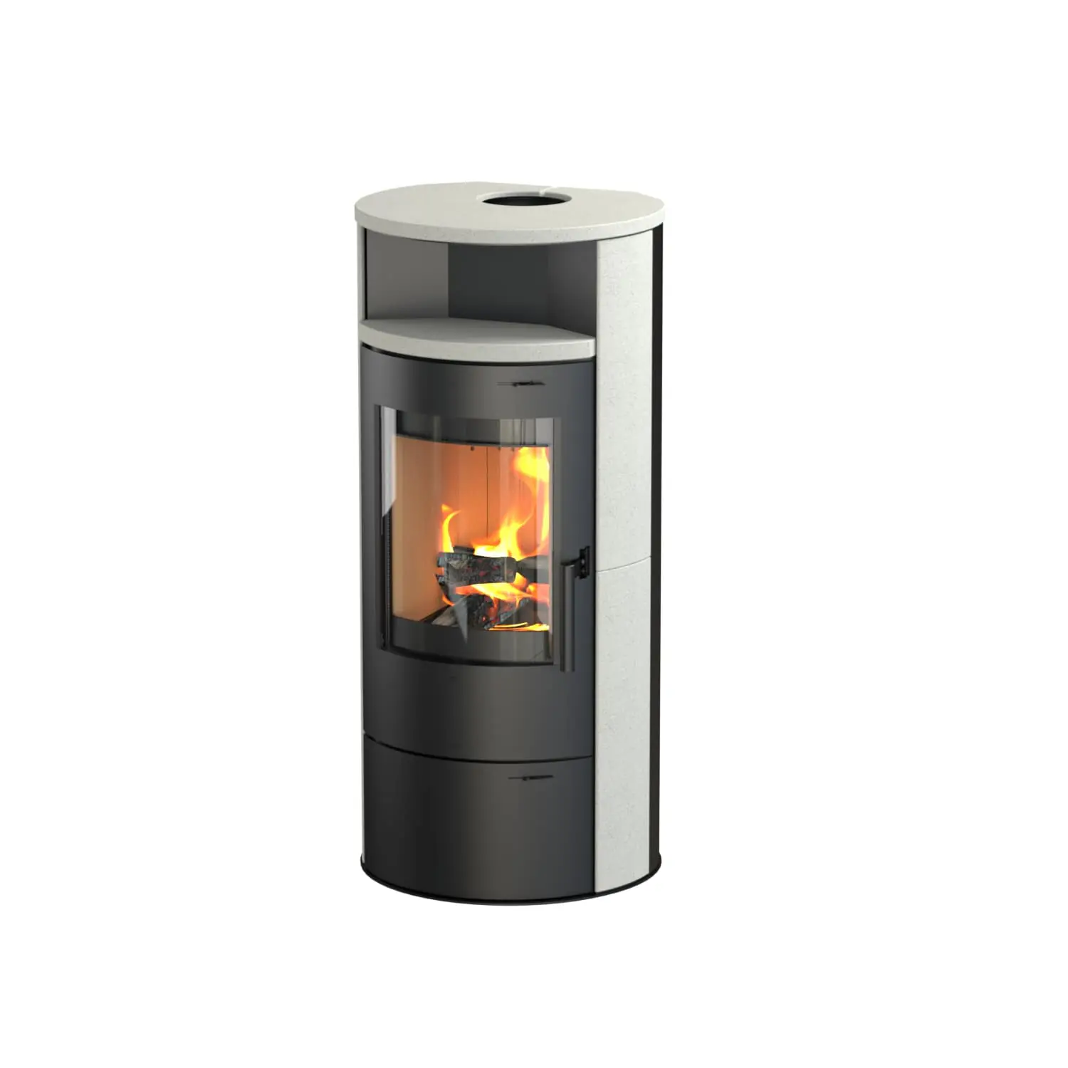 Thermia Kaminofen Cumulus Omega Kalkstein 7 kW