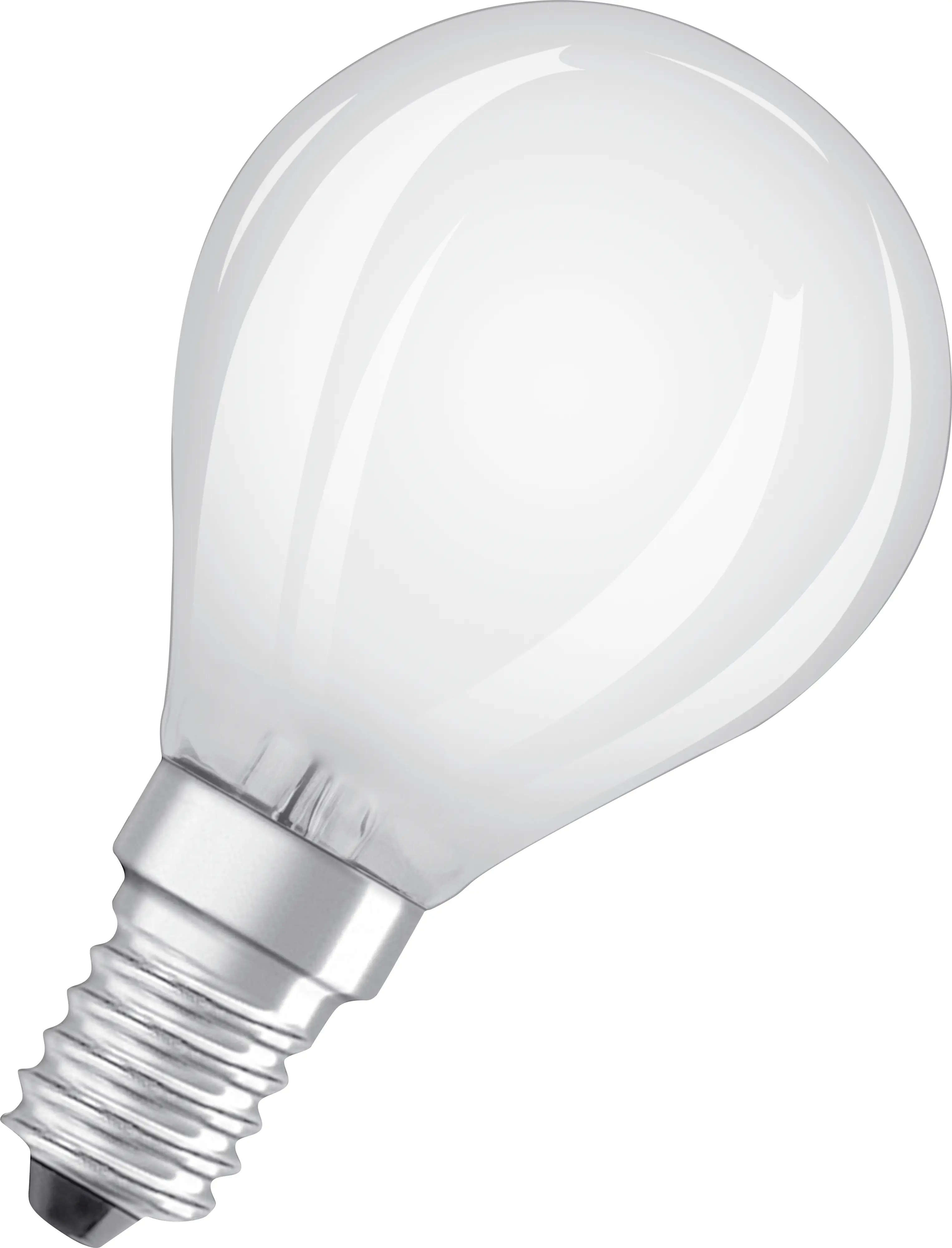 Osram LED Leuchtmittel Star Classic P 25 E14 2,5W neutralweiß, weiß matt