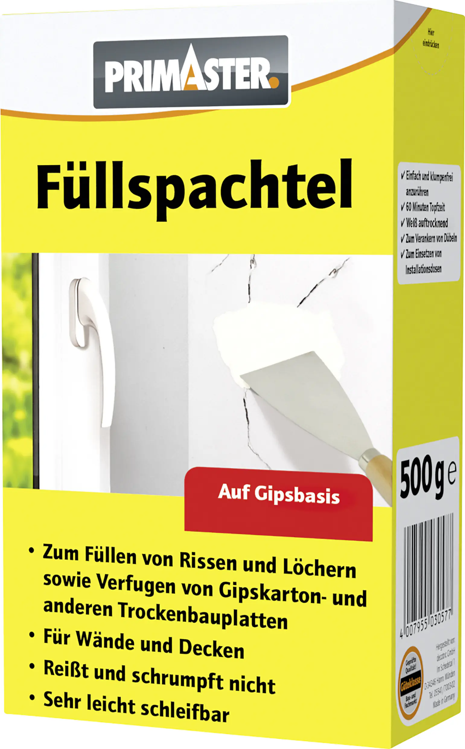 Primaster Füllspachtel 500 g