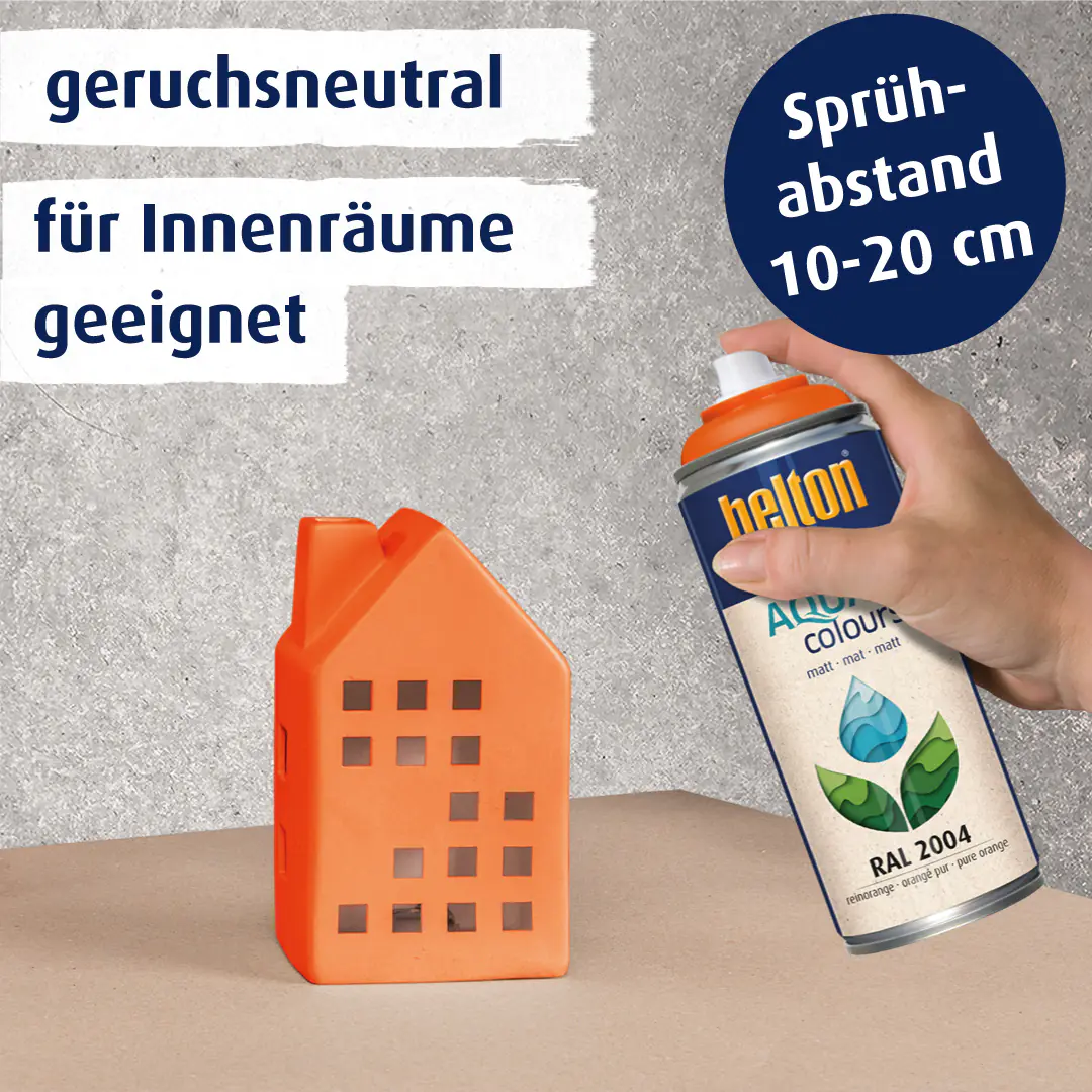 belton free Lackspray AQUAcolours 400 ml reinorange matt