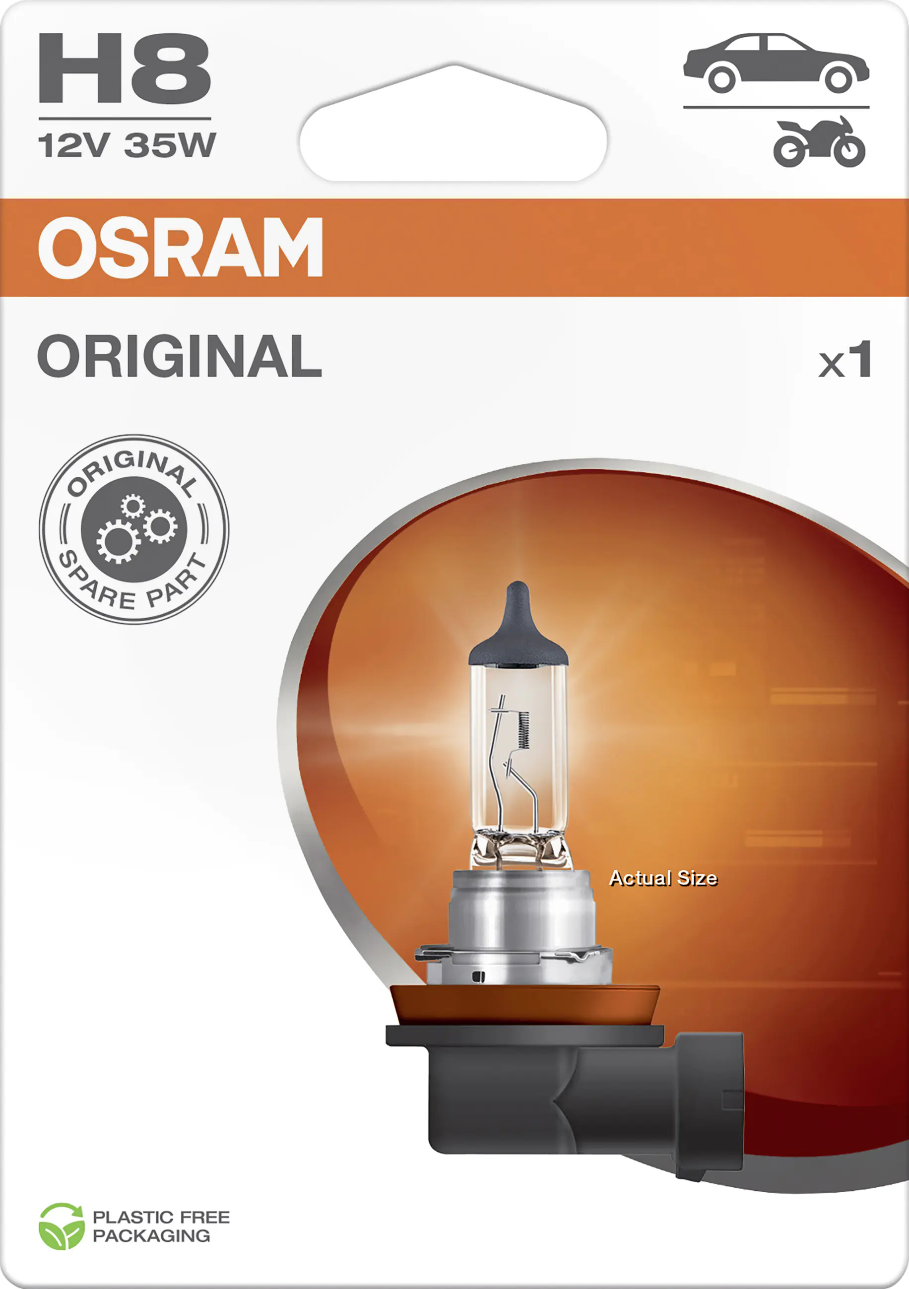 Osram Scheinwerferlampe H8 Original 2.0