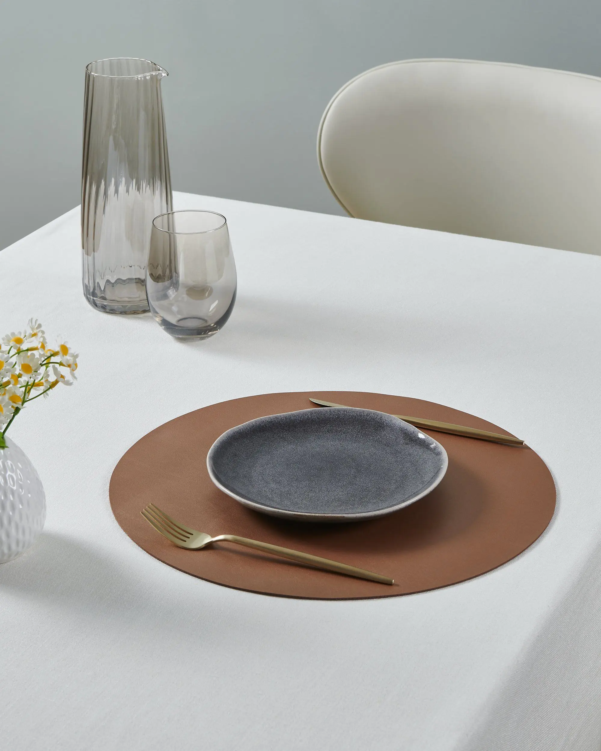 Vinanivao Platzset Ø 38 cm bronze/braun