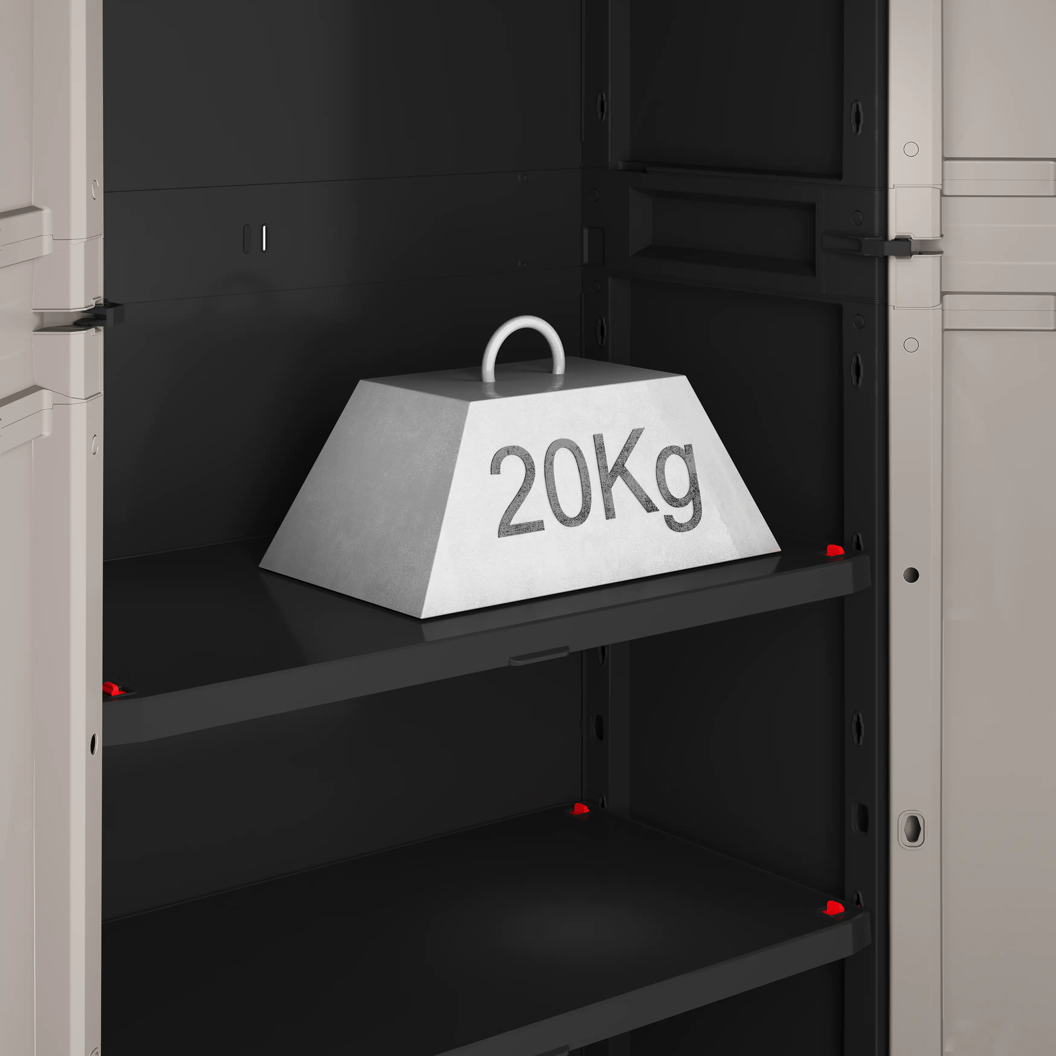 Keter Kunststoffschrank Pro hoch 68 x 39 x 173 cm