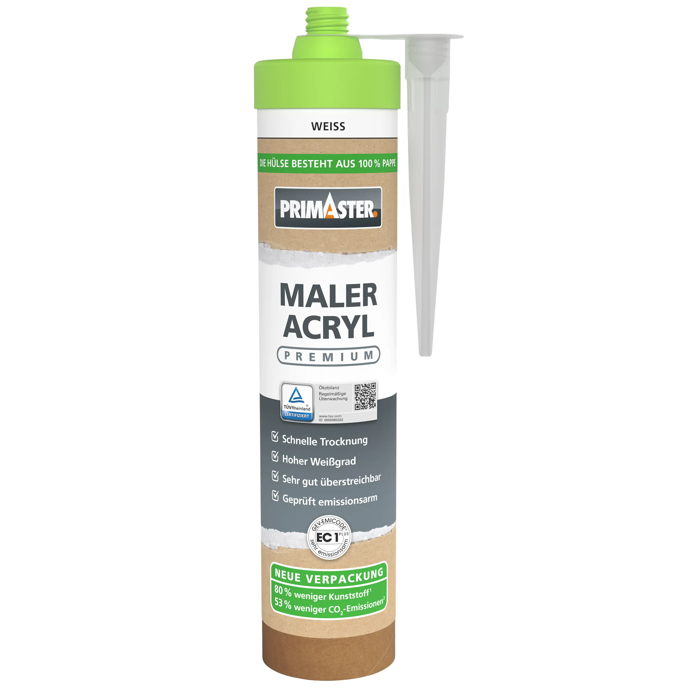 PRIMASTER Maler Acryl Premium weiß 280 ml