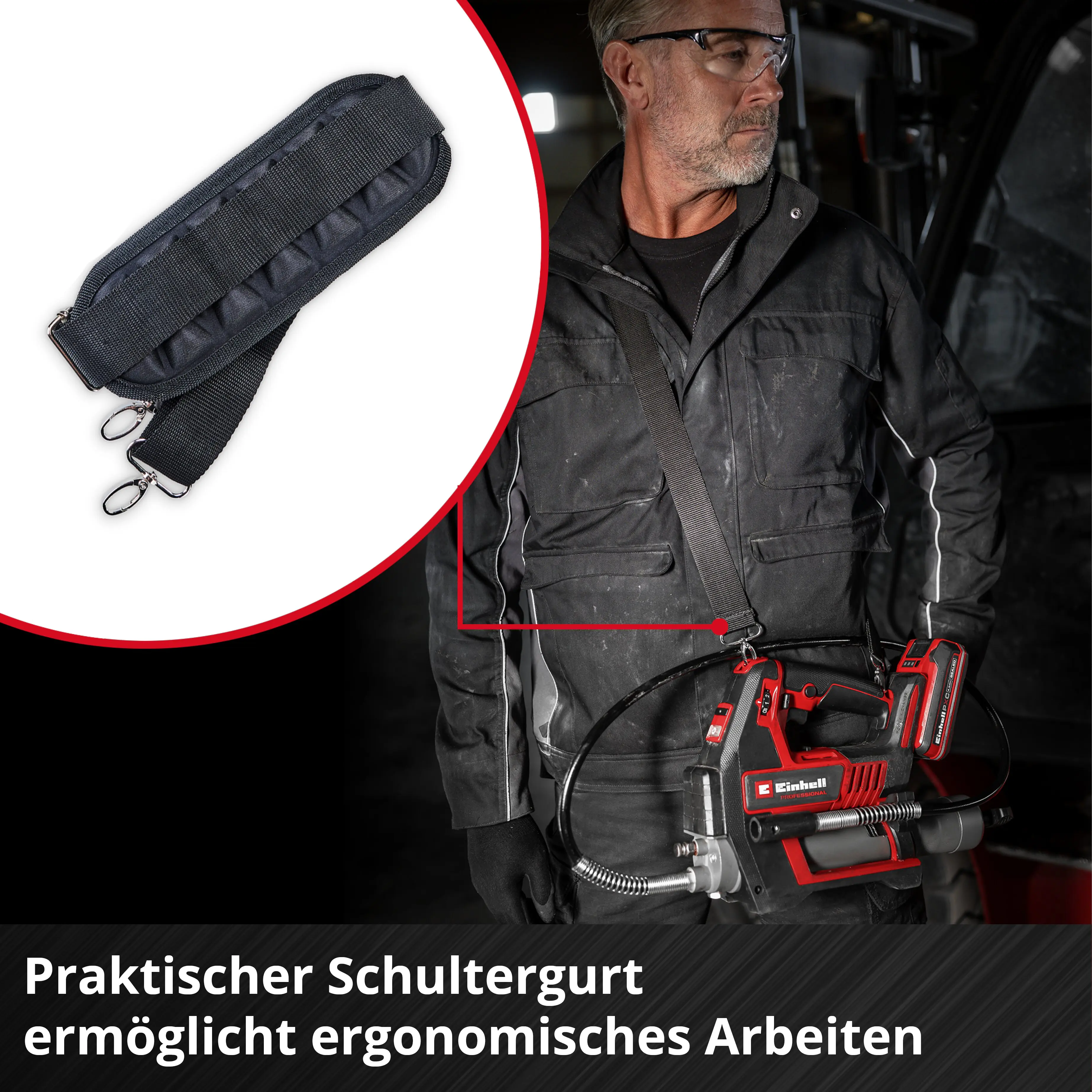 Einhell Professional Akku-Fettpresse TP-GR 18/690 Li Solo