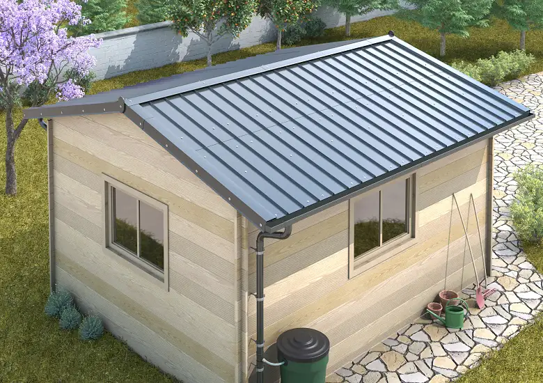 Sarei Trapezblech SDF 118 x 58,5 cm 0,7 mm anthrazit