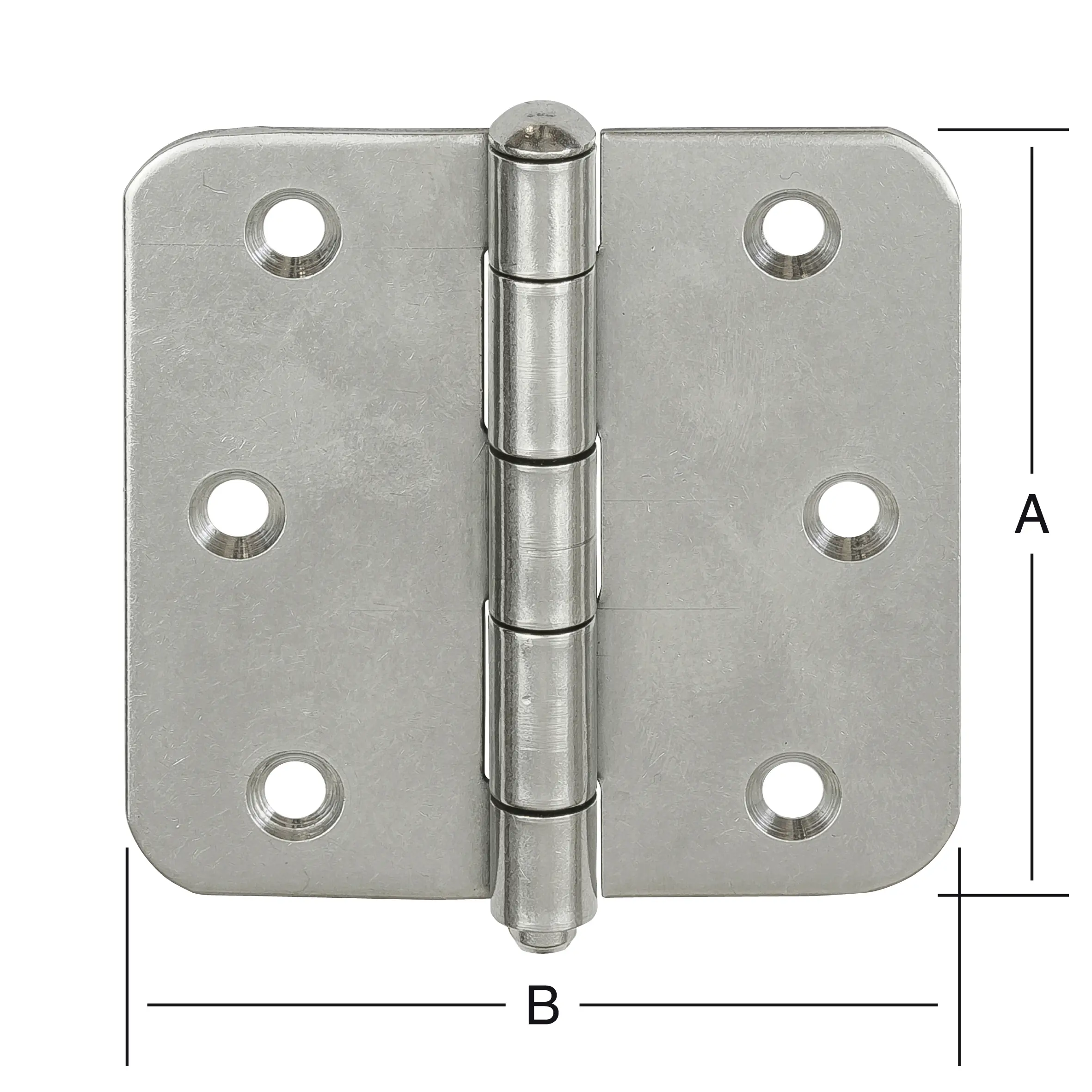 Vormann Käntige Scharniere 75 x 75 mm