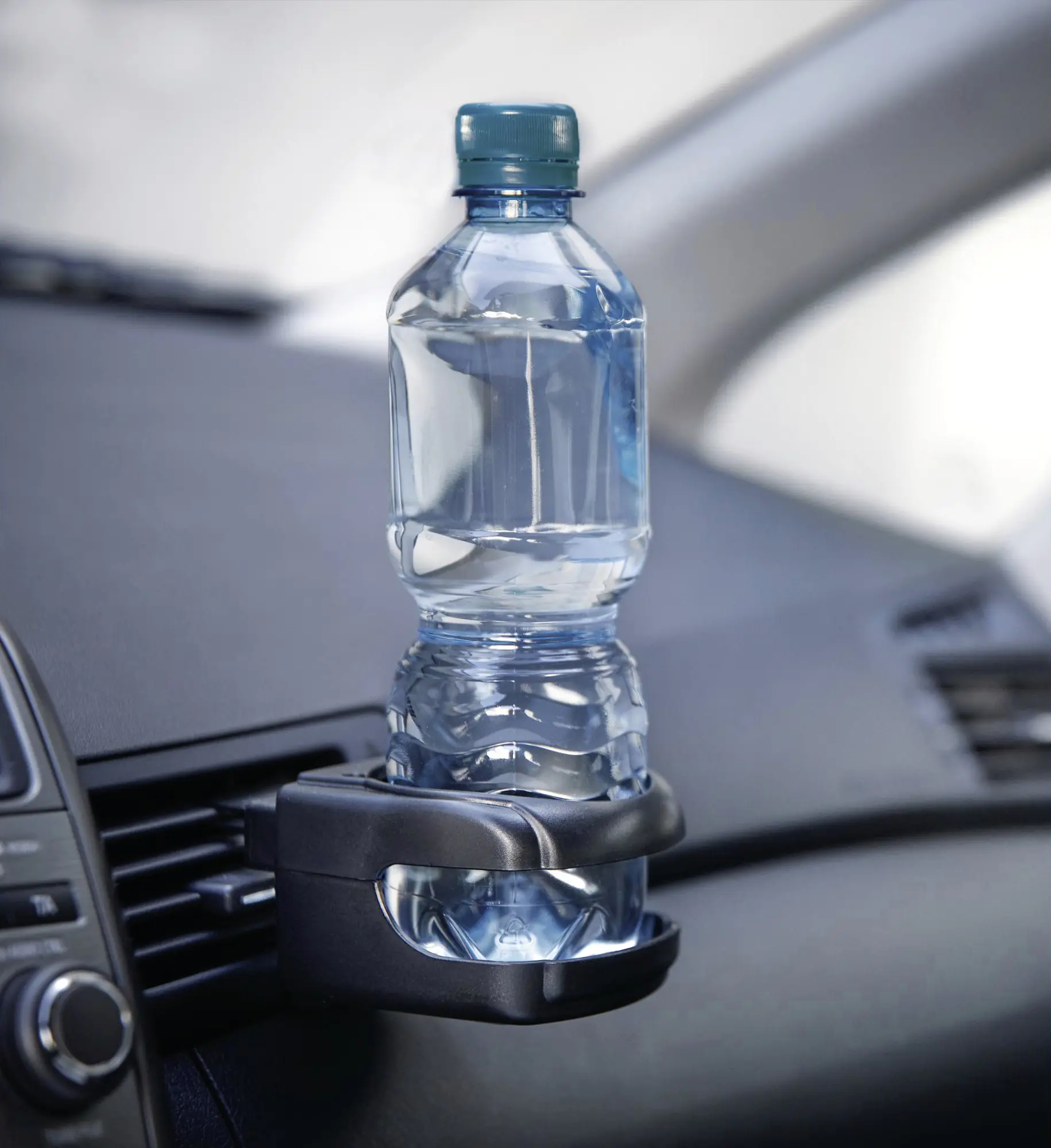 Cartrend Getränkehalter für Lüftungsschlitze schwarz
