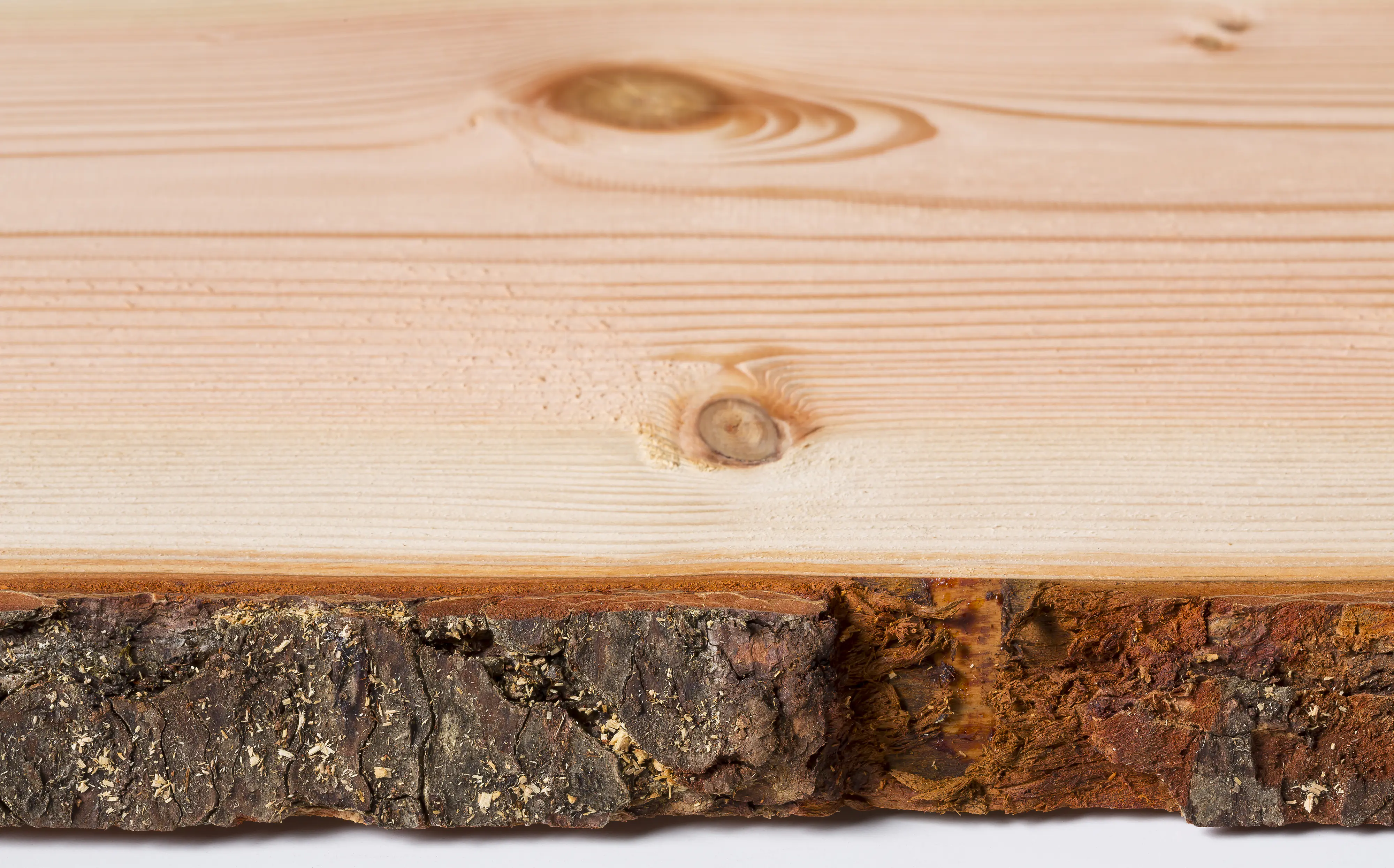 Holzbrett Massivholz Douglasie unbesäumt 120 x 27 cm 30 mm