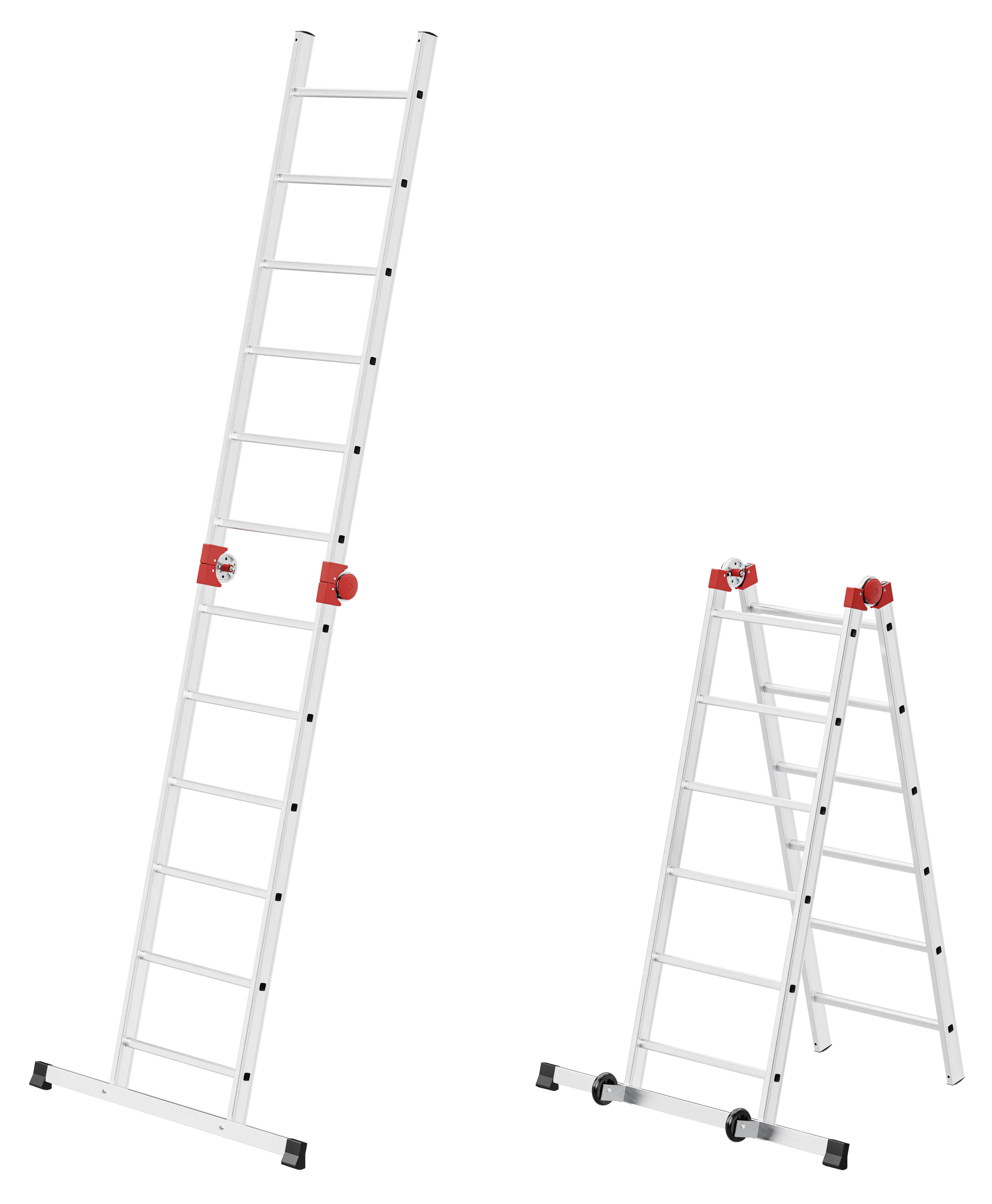 Hailo Aluminium-Multifunktionsgerüst G60 4,33 m