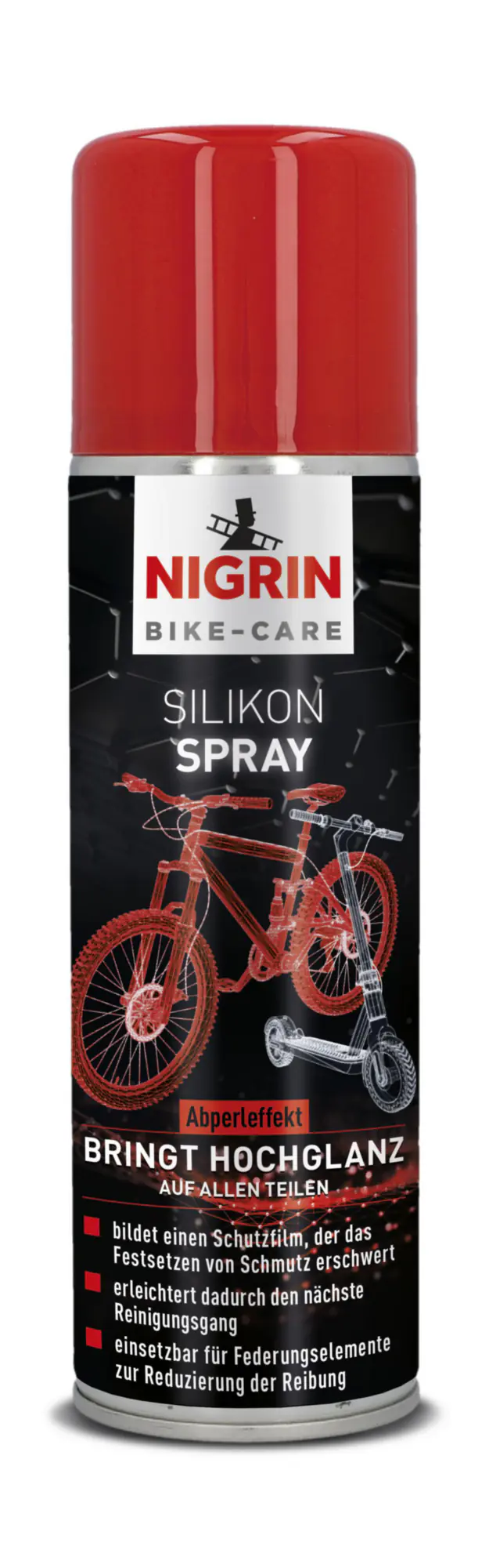 Nigrin Bike-Care Silikon-Spray Fahrrad 500 ml