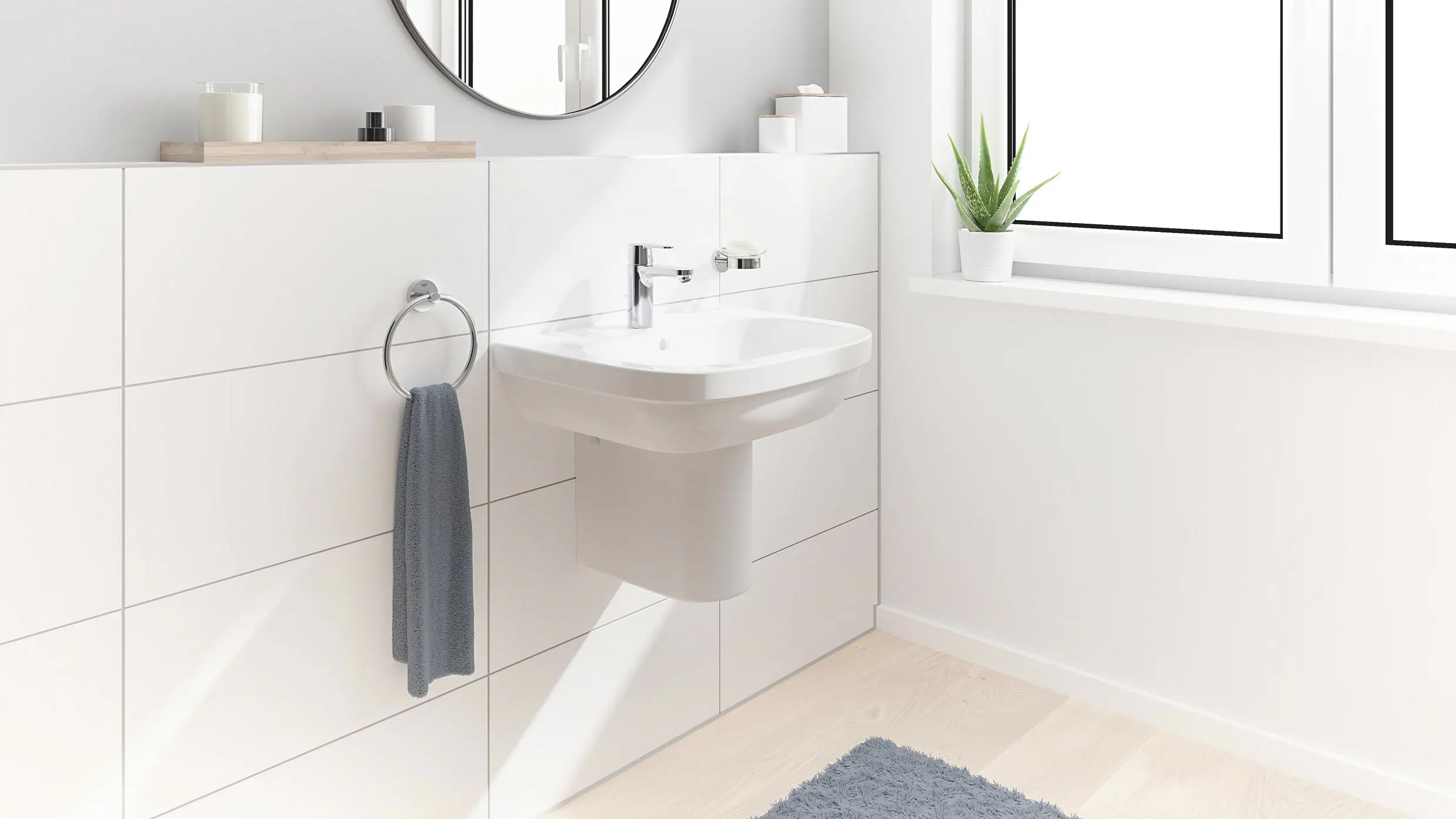 Grohe Waschtischarmatur Get verchromt, M-Size