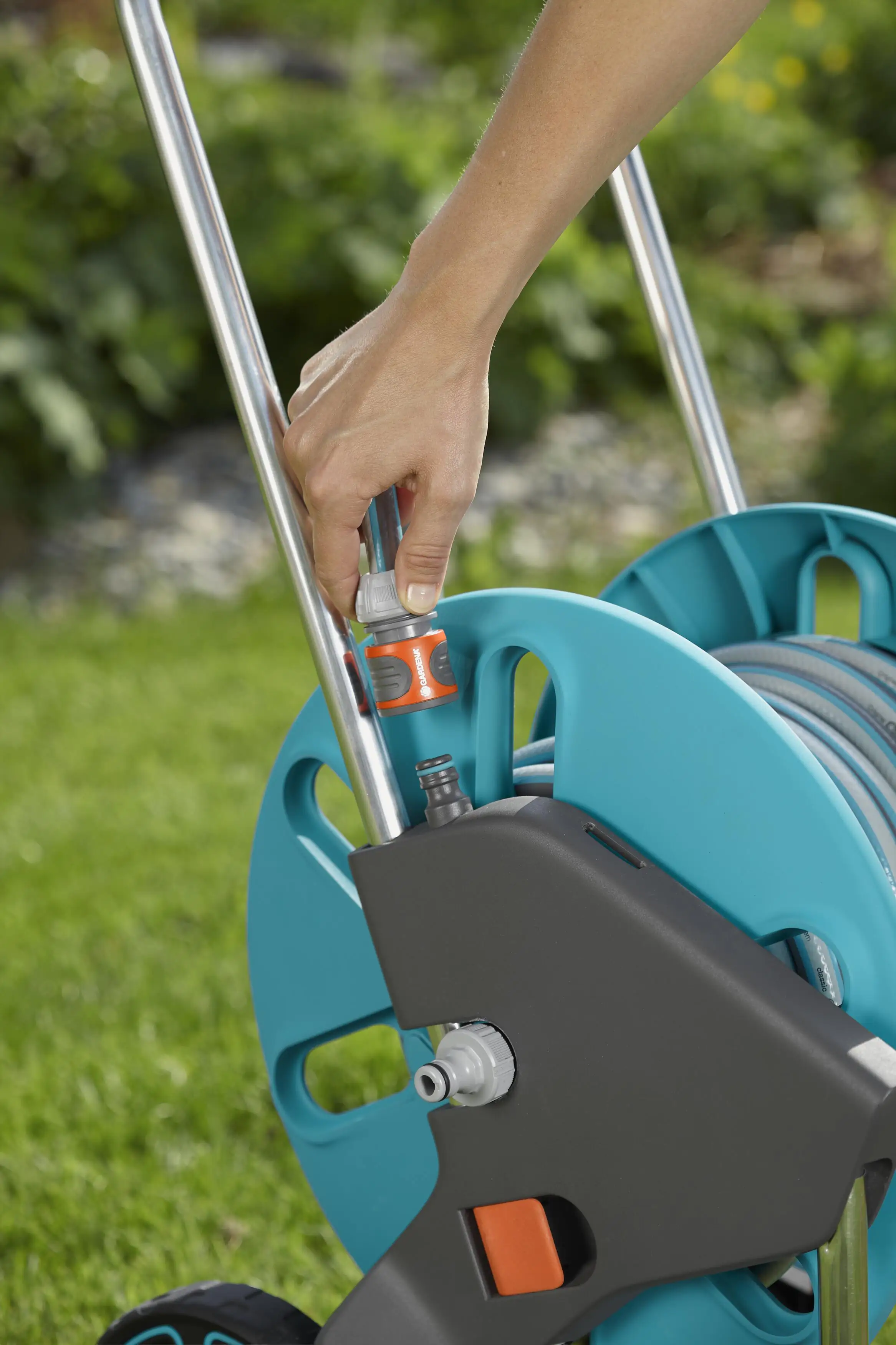 Gardena Schlauchwagen CleverRoll M Set inkl. 20 m Schlauch