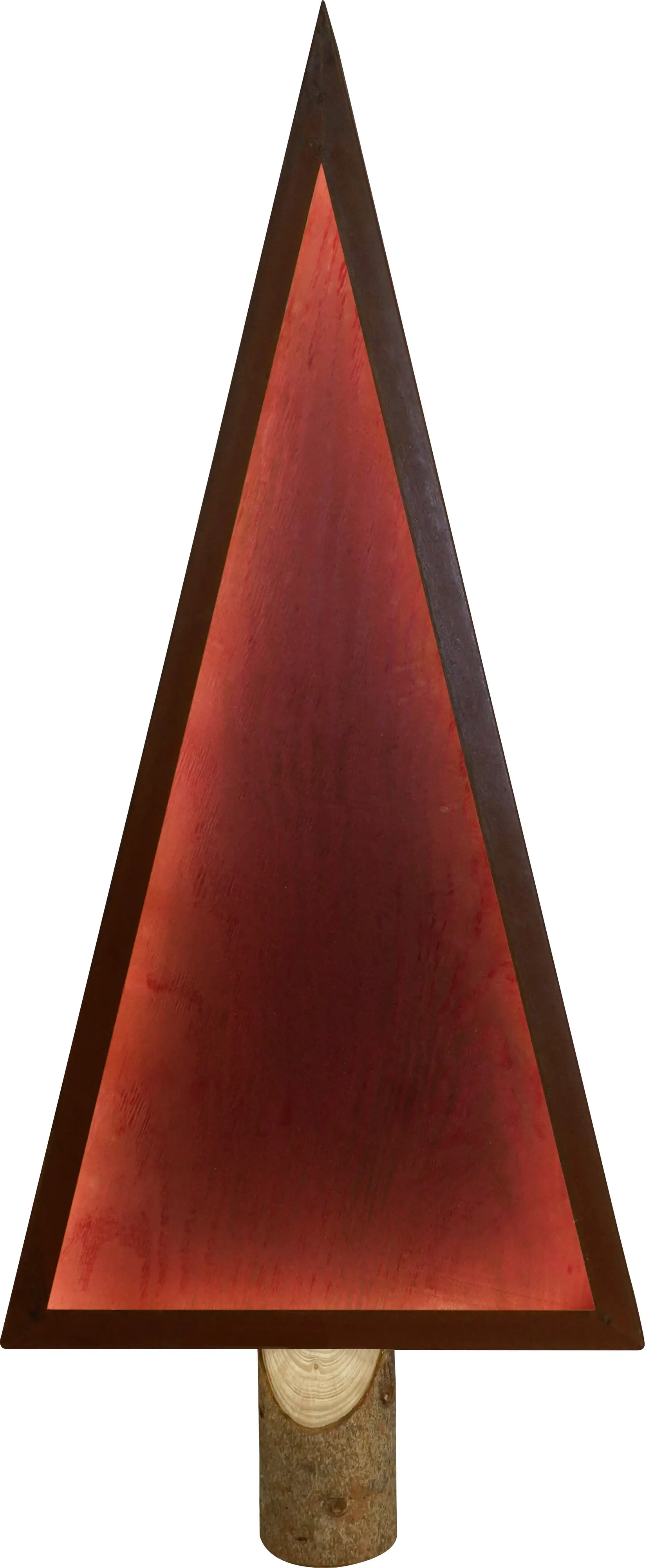 Badeko Baum Norwegen 120 x 52 cm rot LED  Beleuchtung