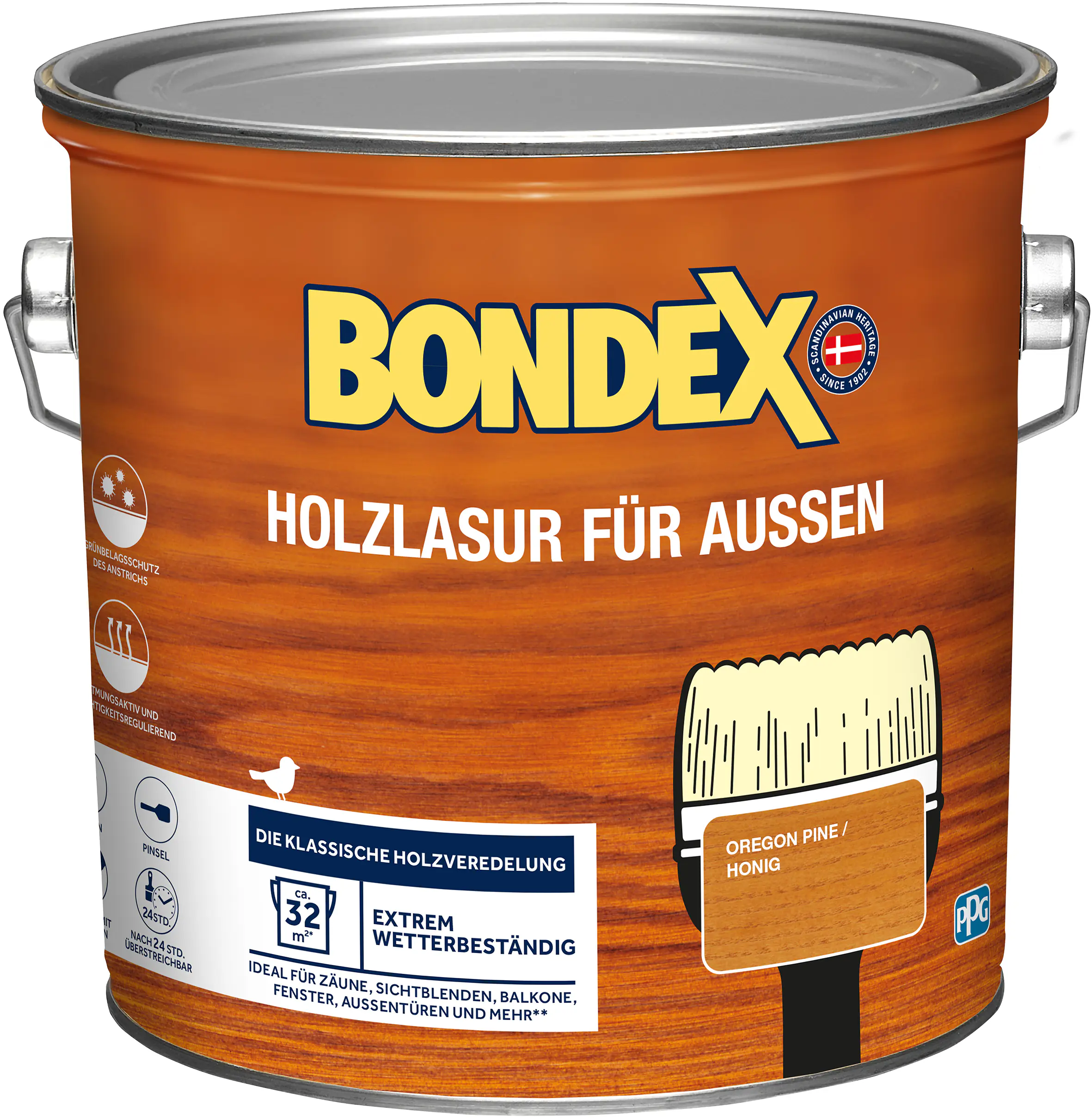 Bondex Holzlasur für Außen 2,5 L oregon pine