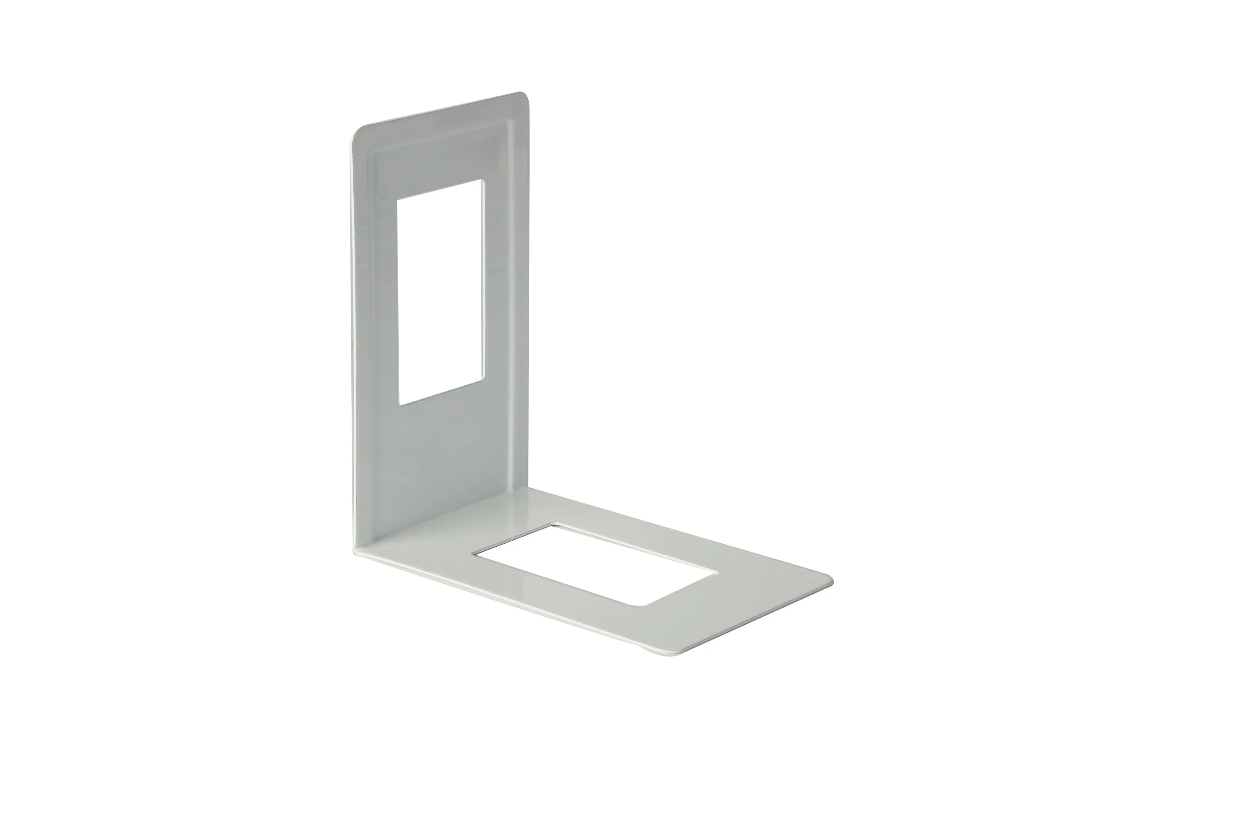 TrendLine Buchstütze 12 x 13 cm weiß
