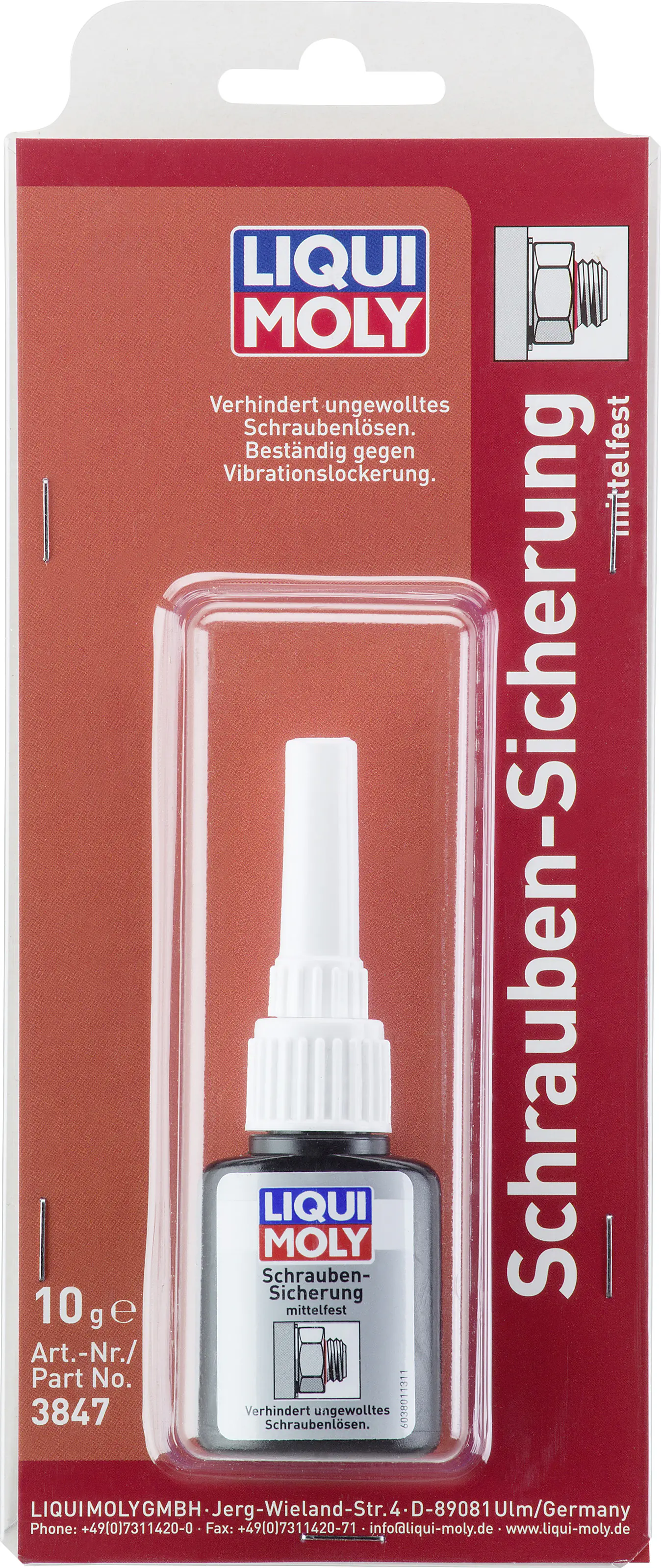 Liqui Moly Schrauben-Sicherung mittelfest 10 g