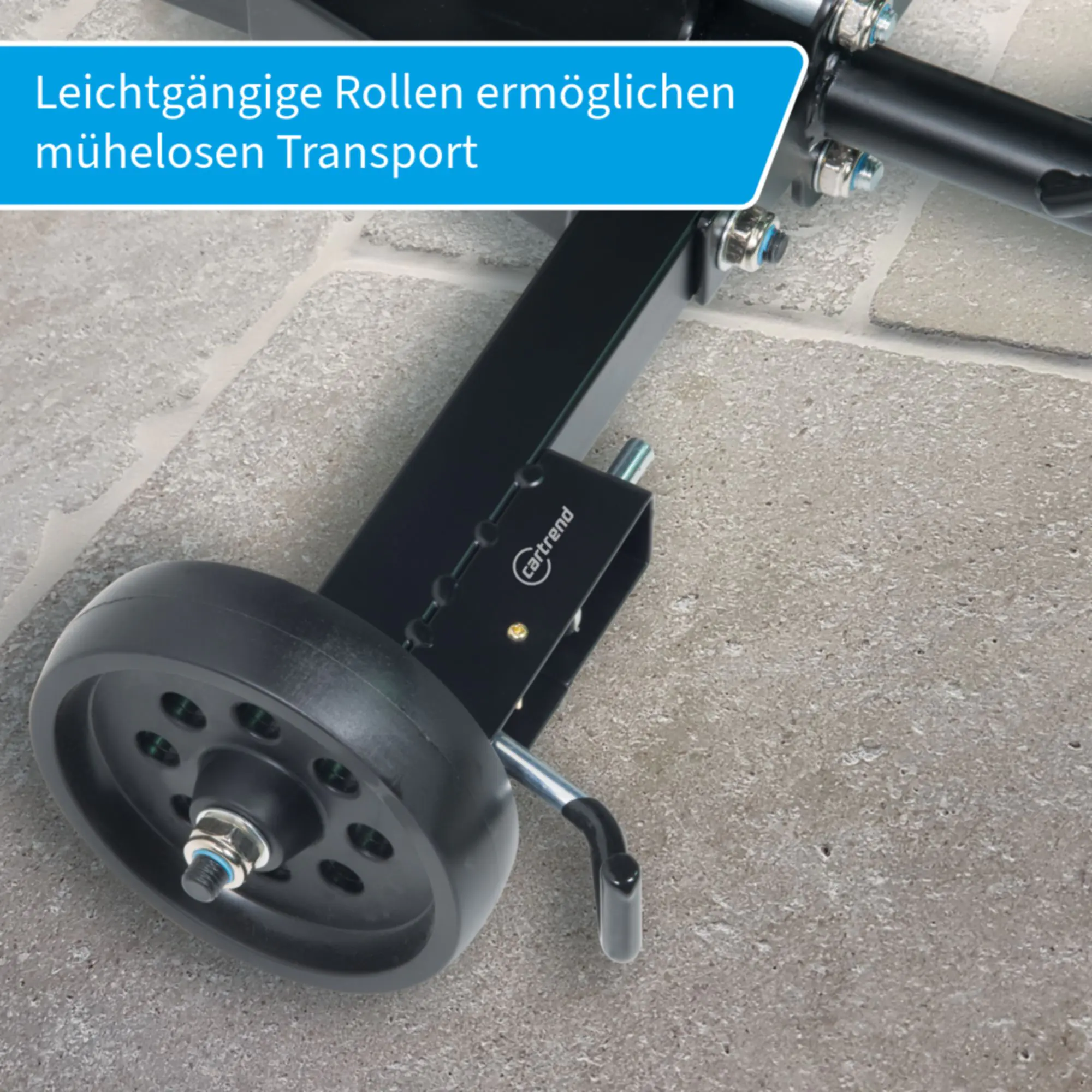 Cartrend Felgenbaum bis Reifenbreite 255 mm inkl. Reifenschutzhülle
