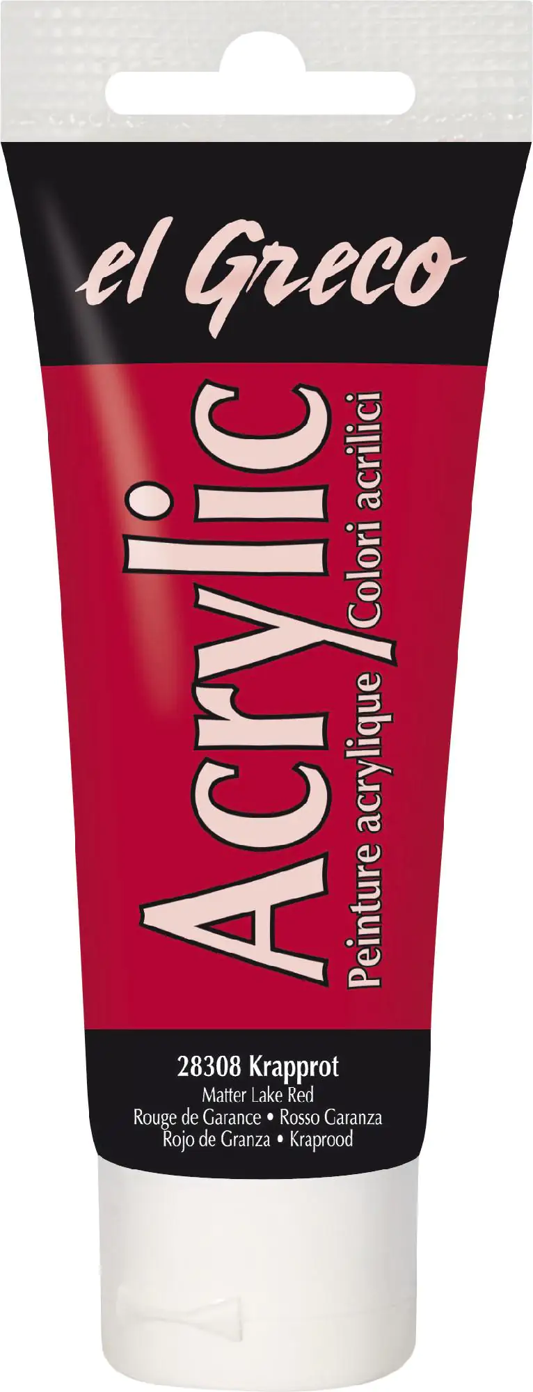 Kreul el Greco Acrylic Tube krapprot 75 ml