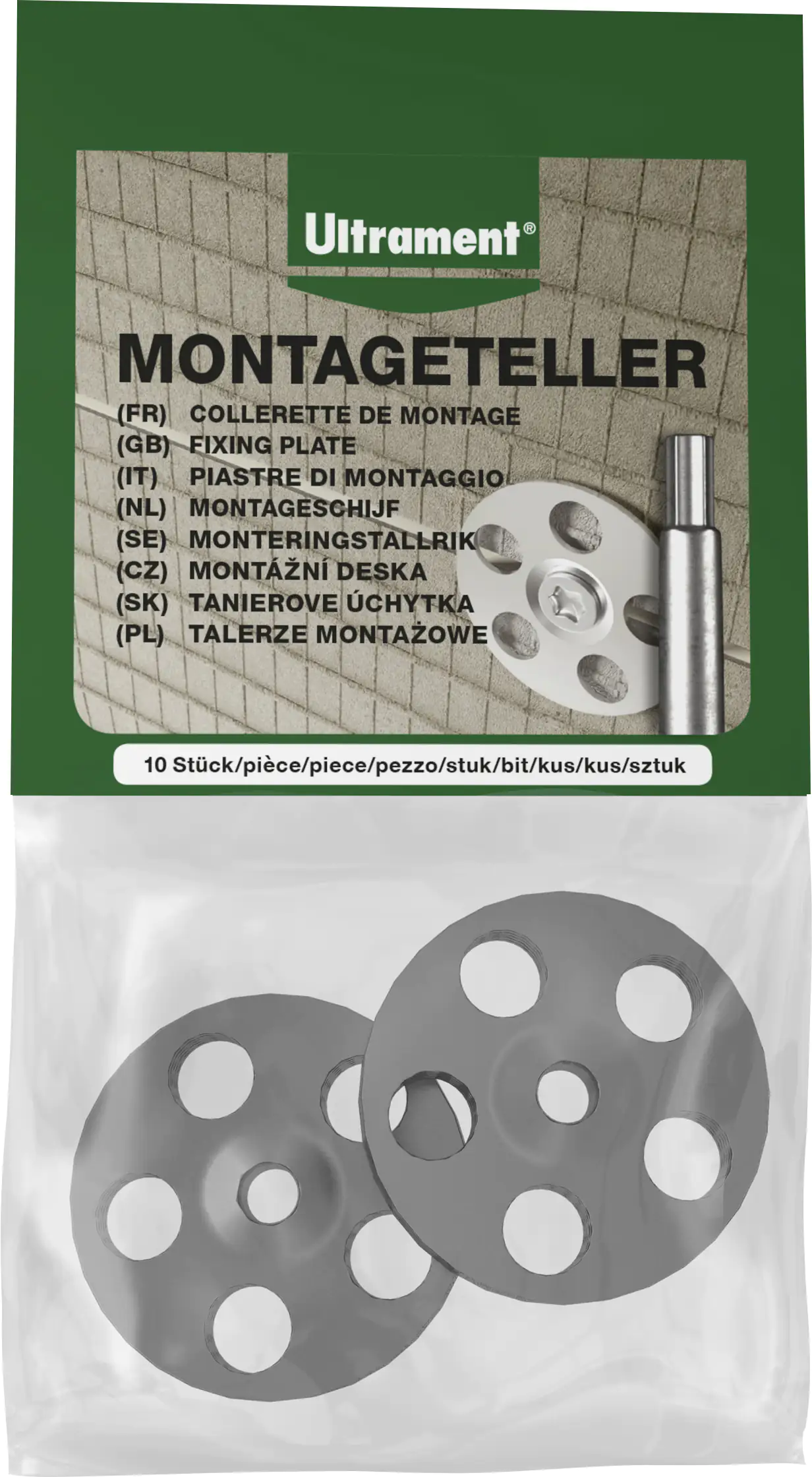 Ultrament Montageteller 10 Stück