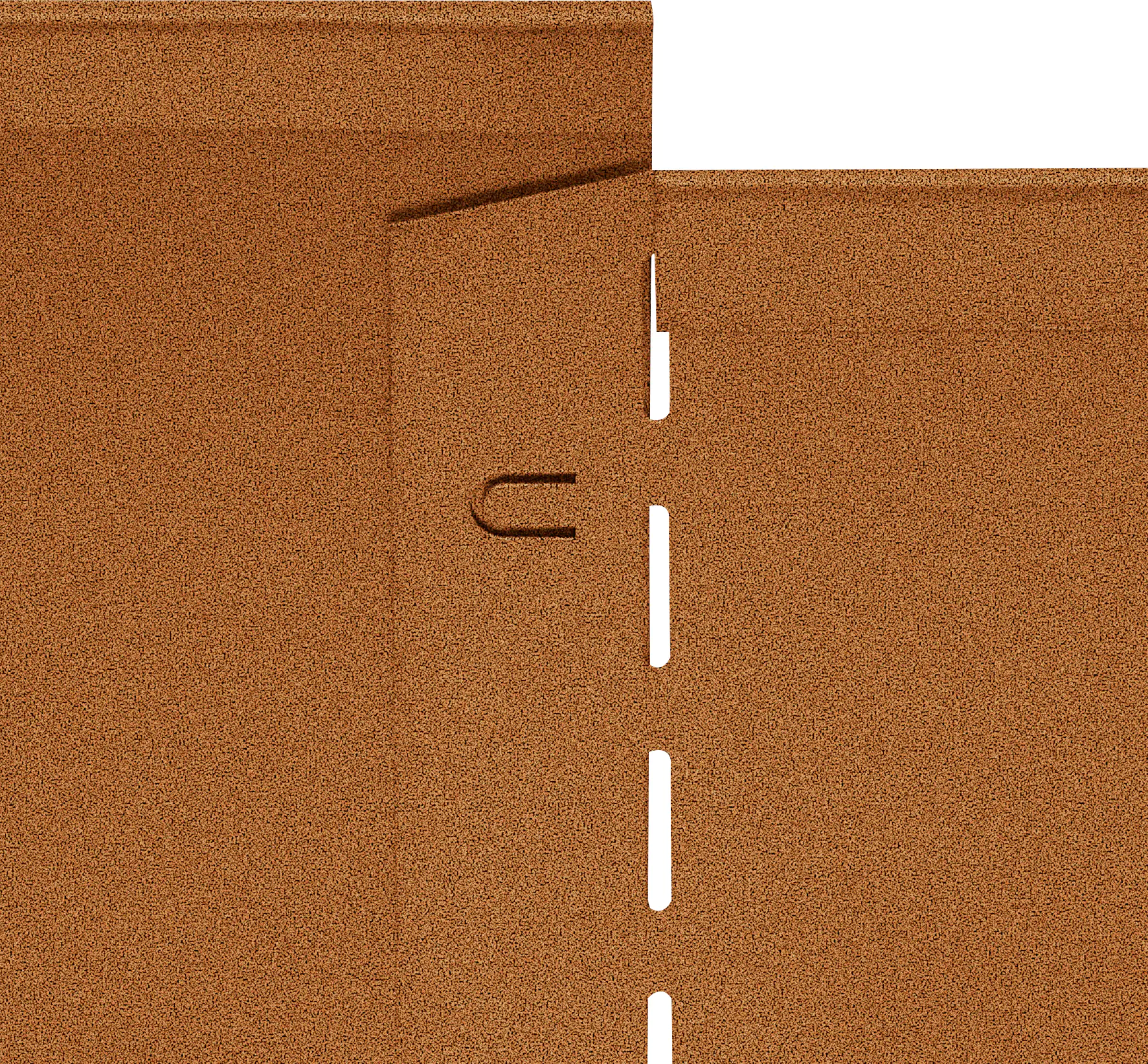 Bellissa Rasenkante Corten 118 x 13 cm