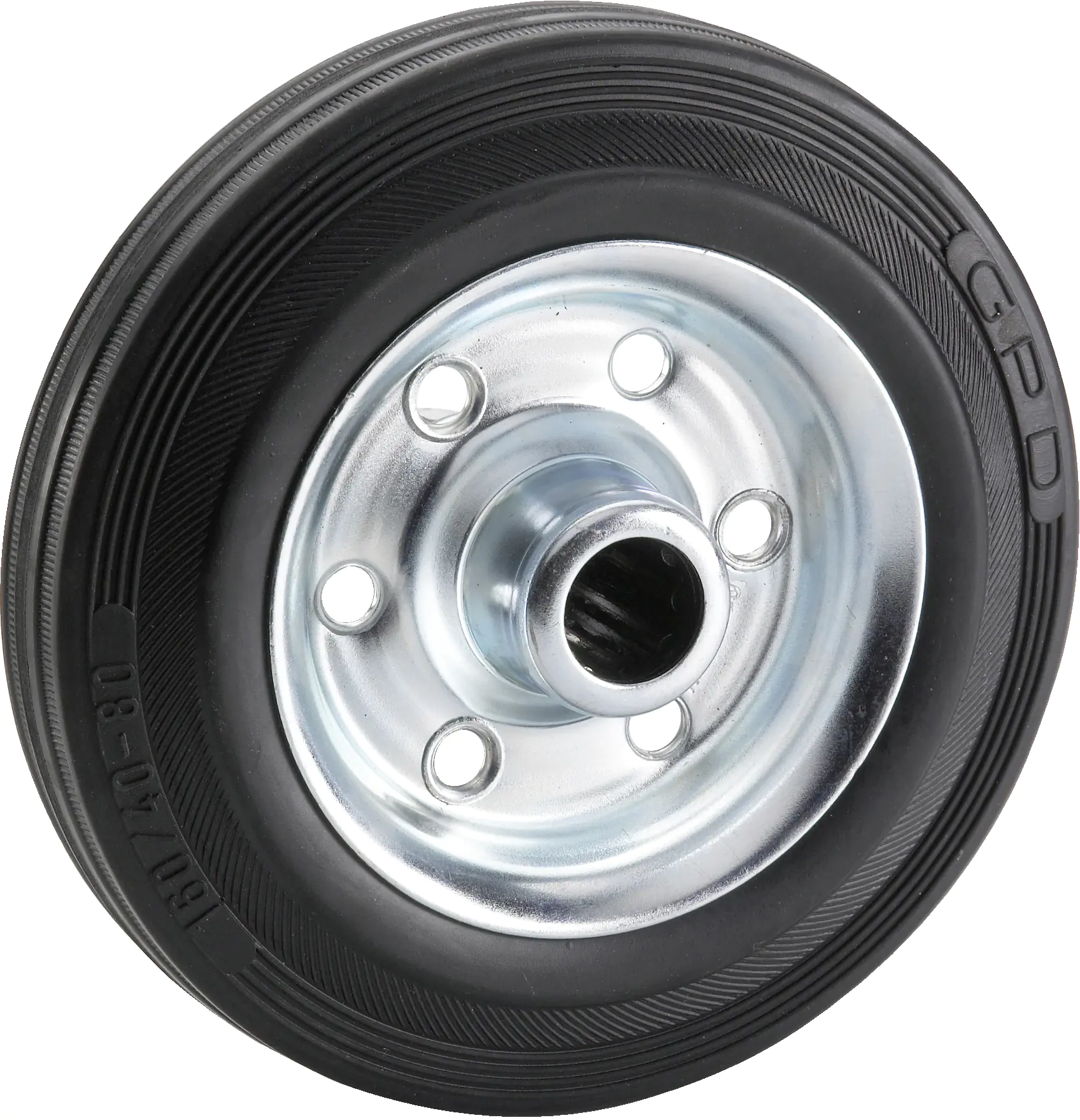 Dörner & Helmer Transportgeräterollen Rad 100 x 30 mm Traglast 70 kg