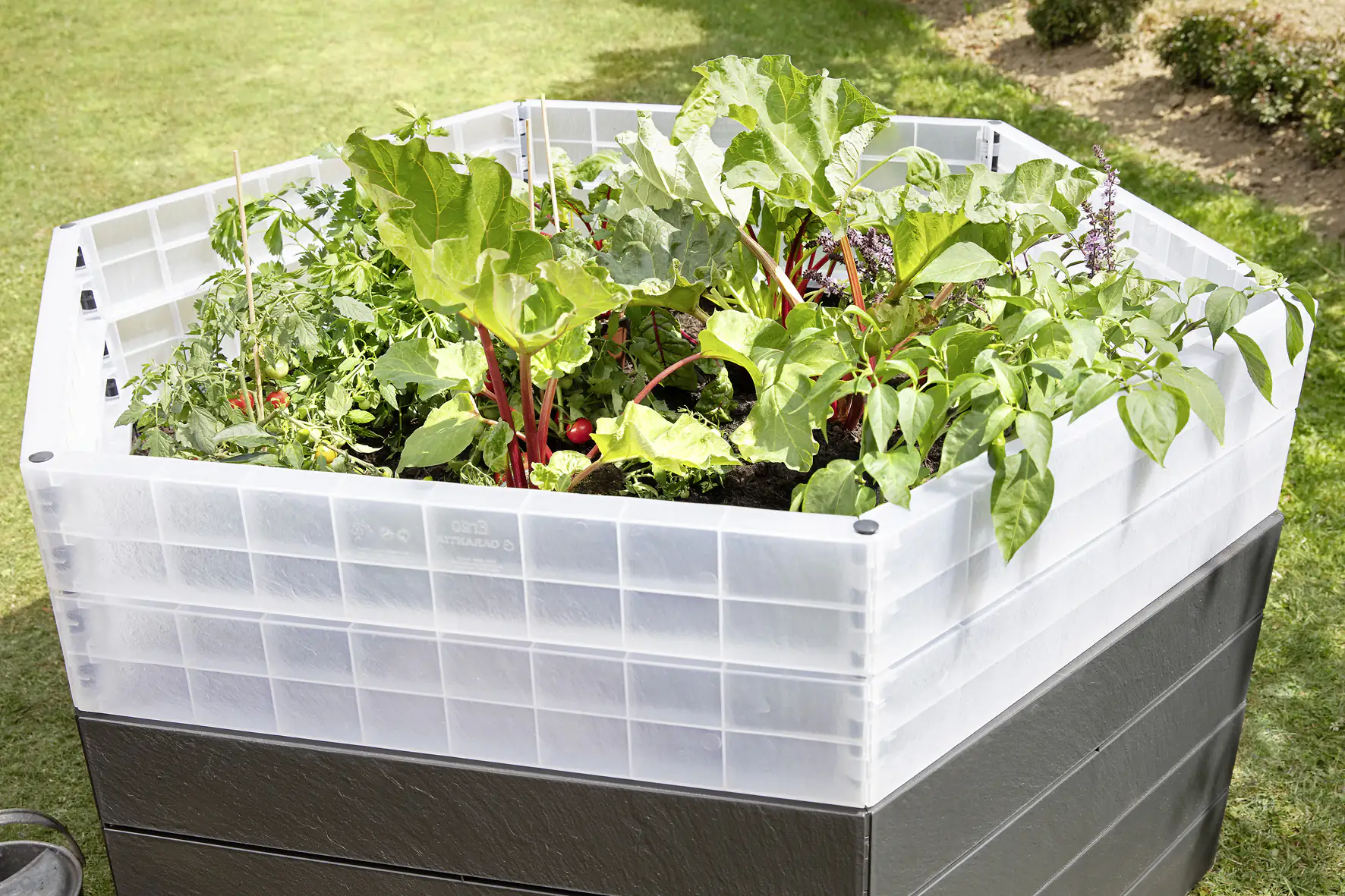 Garantia Hochbeet Ergo Turbo 75 Inkl. FLORA Wassersparsystem