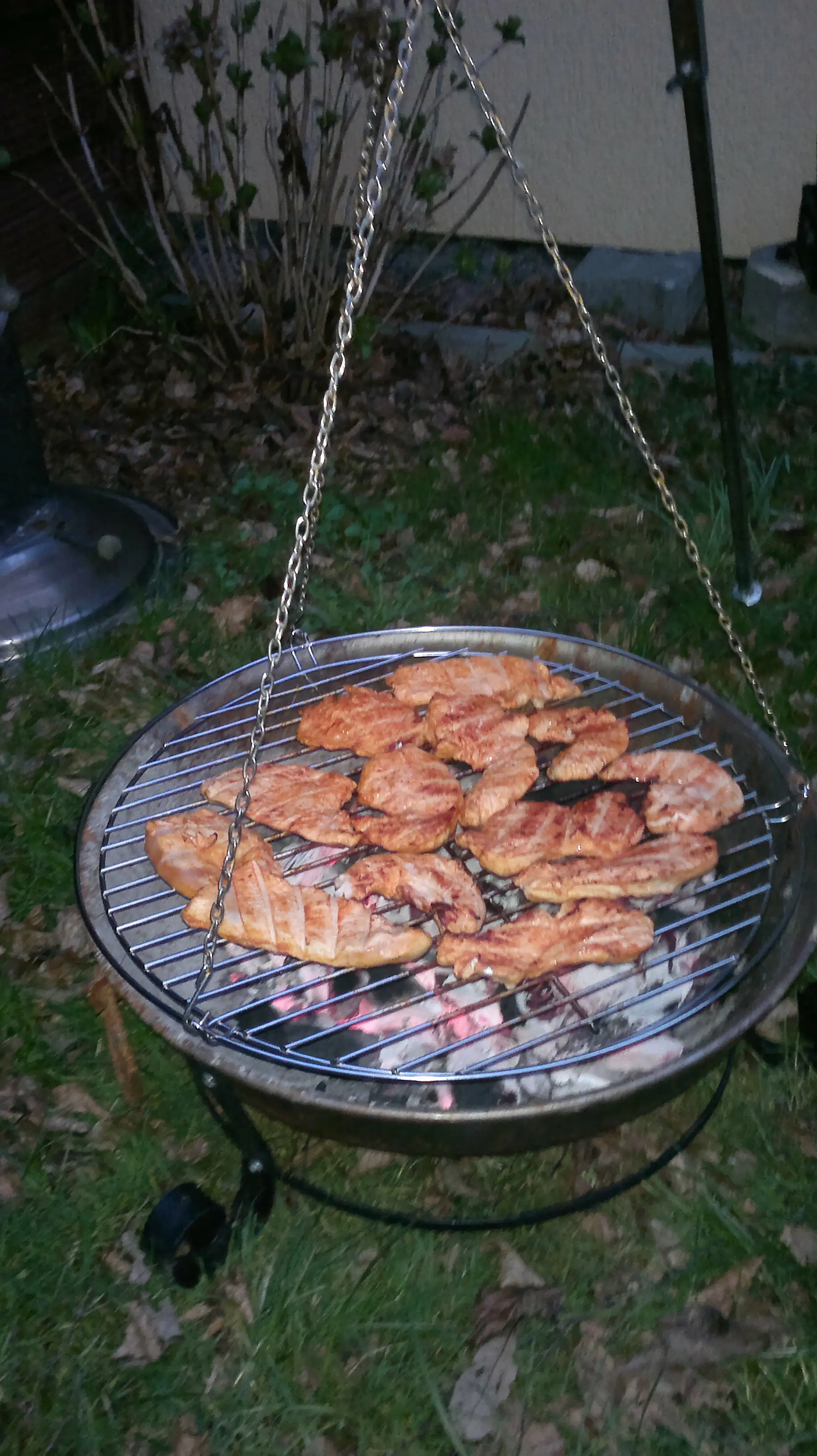 Su-Deco Grillrost 50 cm silber