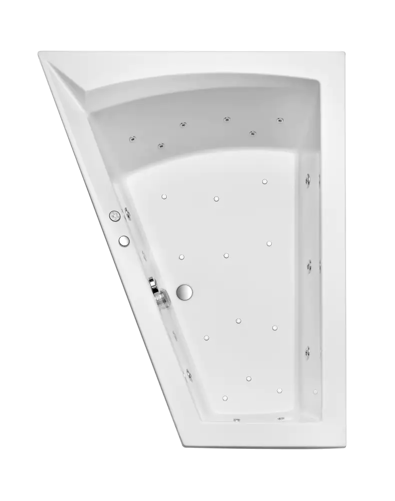 Ottofond Whirlpool-Komplettset Galia I 160 cm, weiß