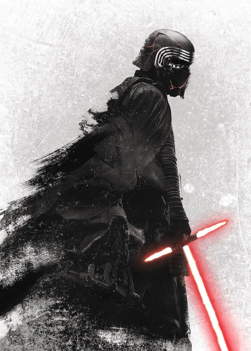 Komar Vlies Fototapete Star Wars Kylo 200 x 280 cm 